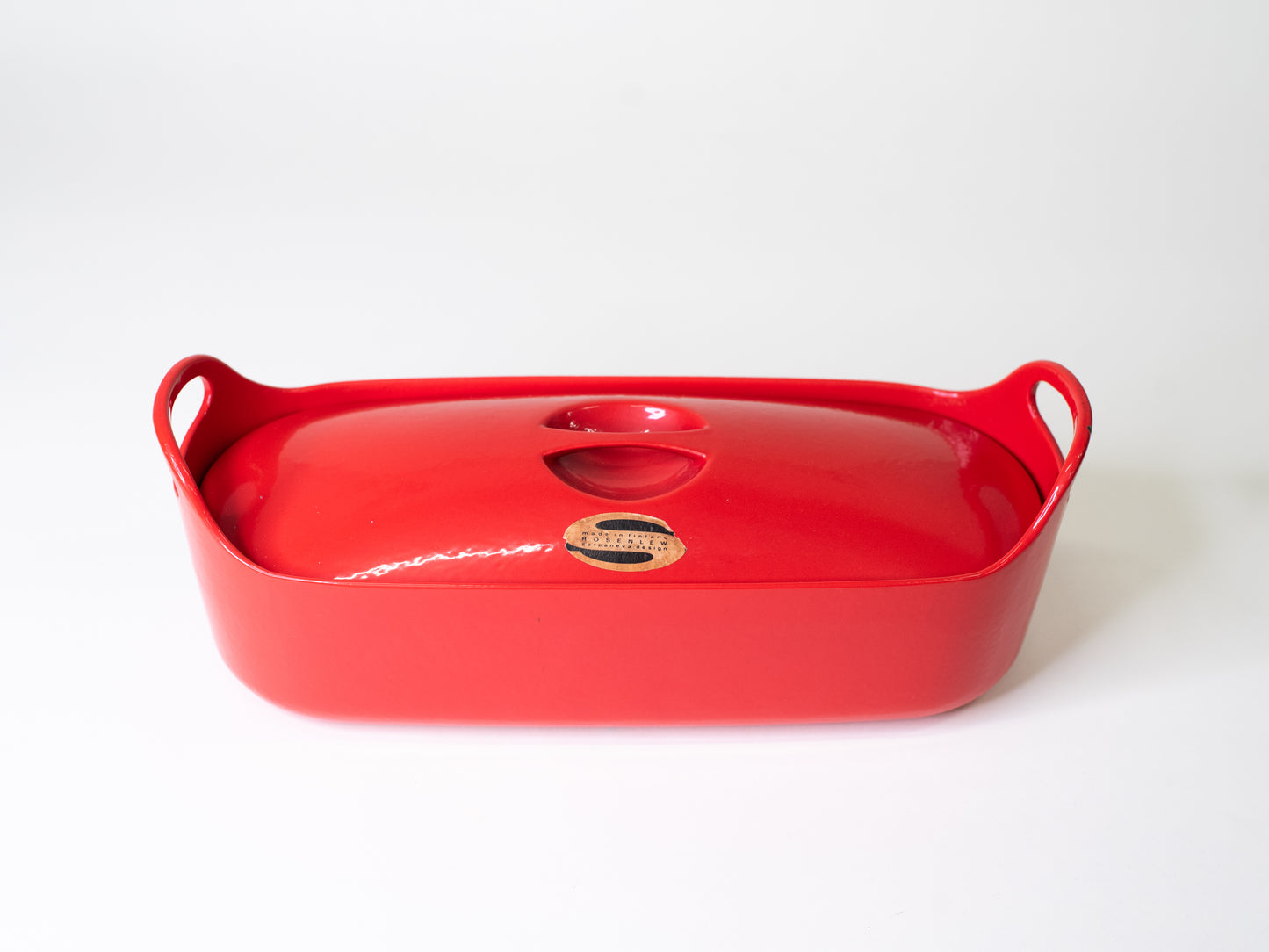 Timo Sarpaneva for Rosenlew – Rare Cast Iron Fish Terrine - Finland 1960s