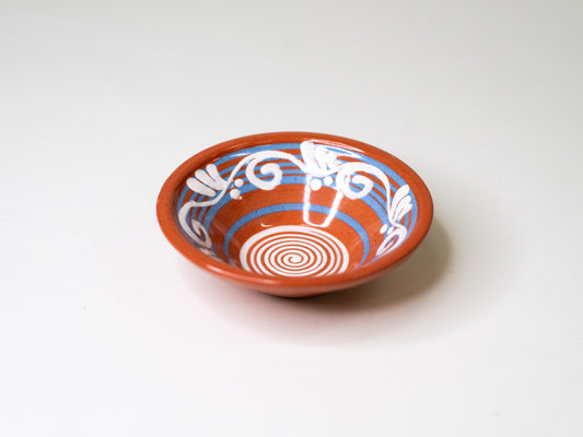 Small Hand-Painted Kupittaan Savi Bowl by Gudrun Raunio - Finland, Mid-Century