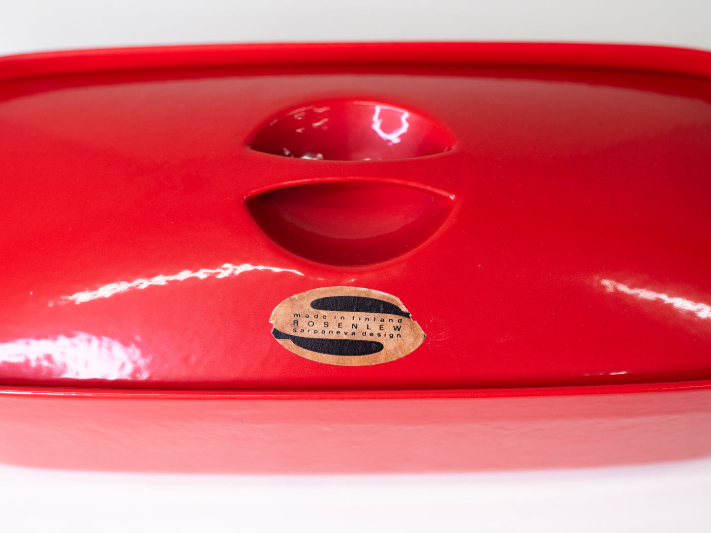 Timo Sarpaneva for Rosenlew – Rare Cast Iron Fish Terrine - Finland 1960s