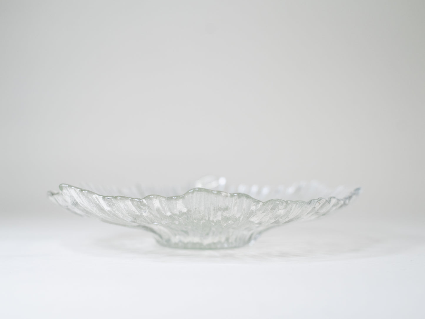 Vintage Nordic Modernist Glass Bowl by Humppila - Finland, Mid-Century