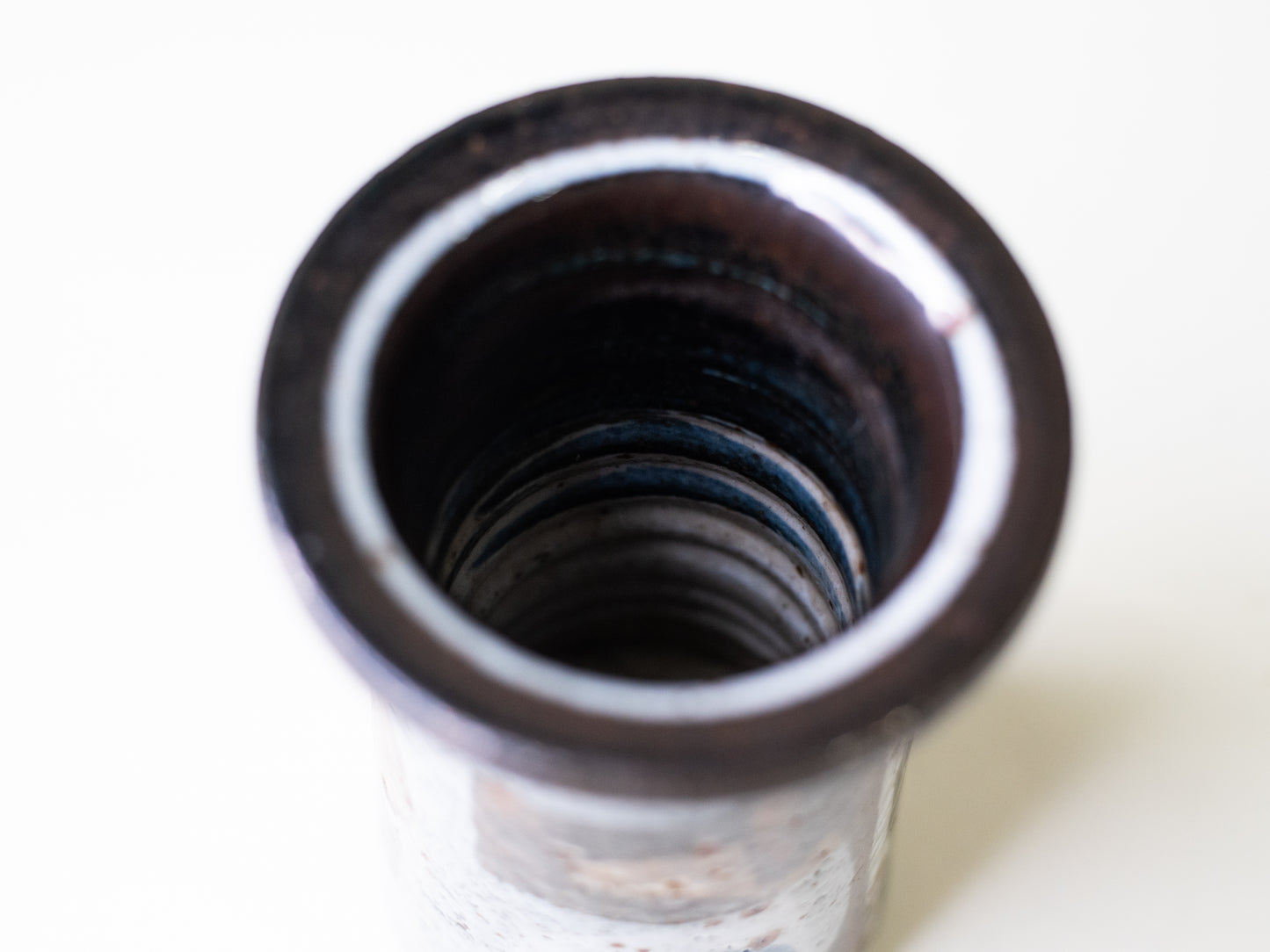 Hand-Painted Stoneware Vase by Carl-Harry Stålhane for Rörstrand - Sweden, 1976