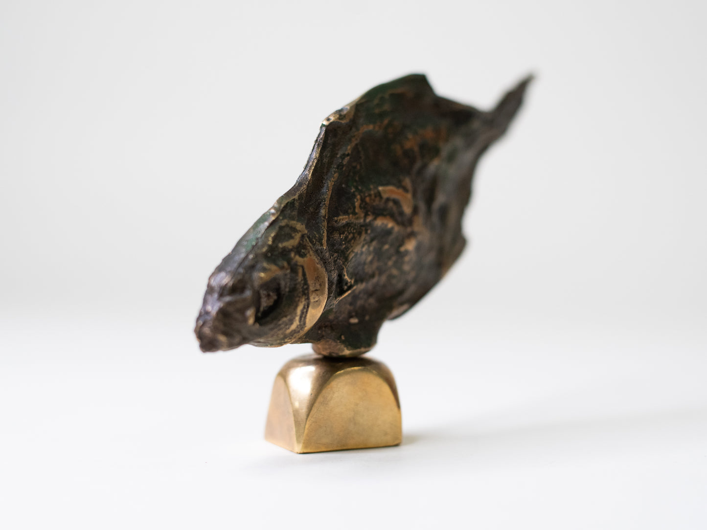 Cast Bronze Fish Sculpture - Finland, 1960s