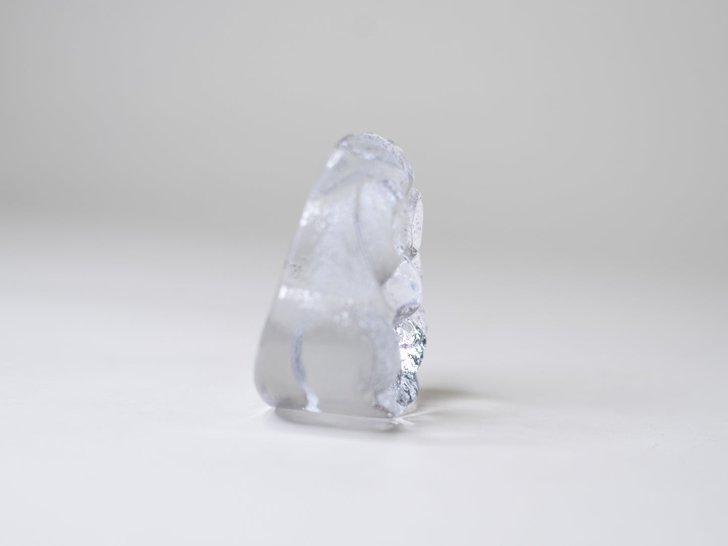Vintage Glass Owl by Lars Hellsten for Skruf Glasbruk - Sweden, 1960s