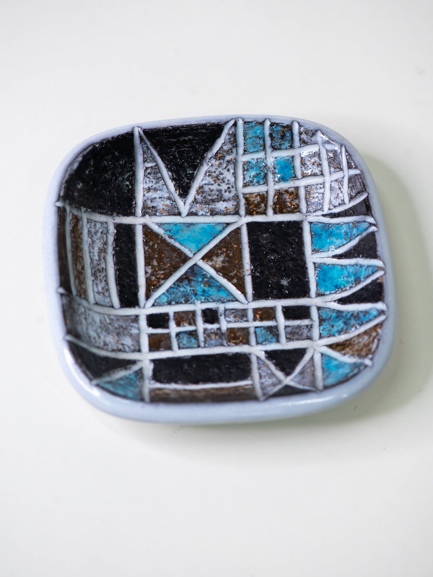 Rare “Tri” Dish By Ingrid Atterberg for Upsala Ekeby – Sweden, 1960s