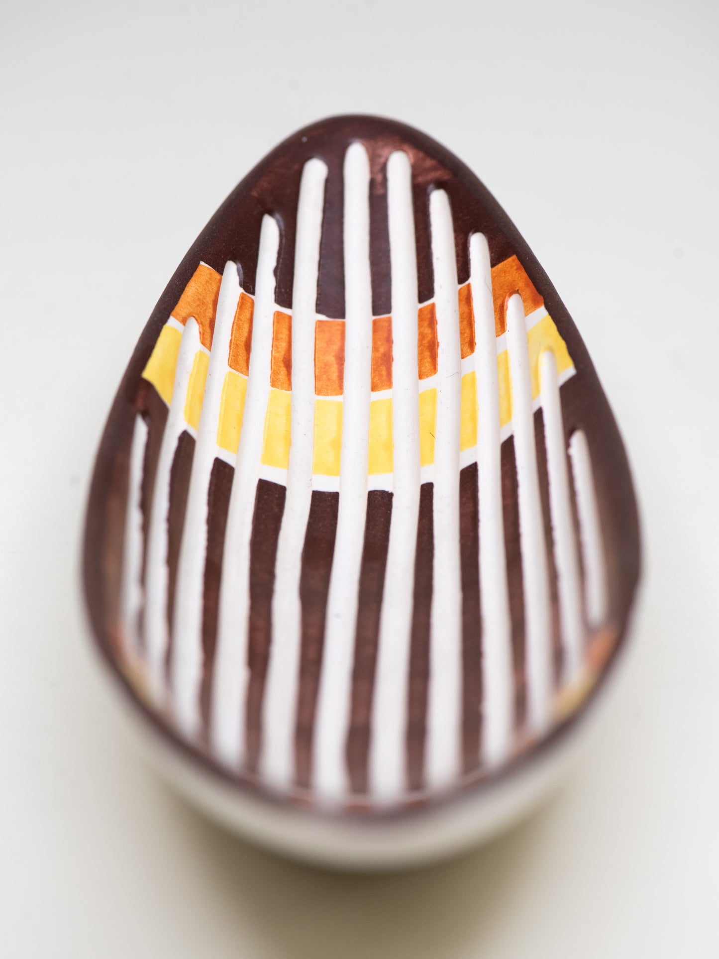 Mid-Century 1950s Ceramic Dishes – Hand-Painted ‘Hawaii’ Sgraffito - Set of Two