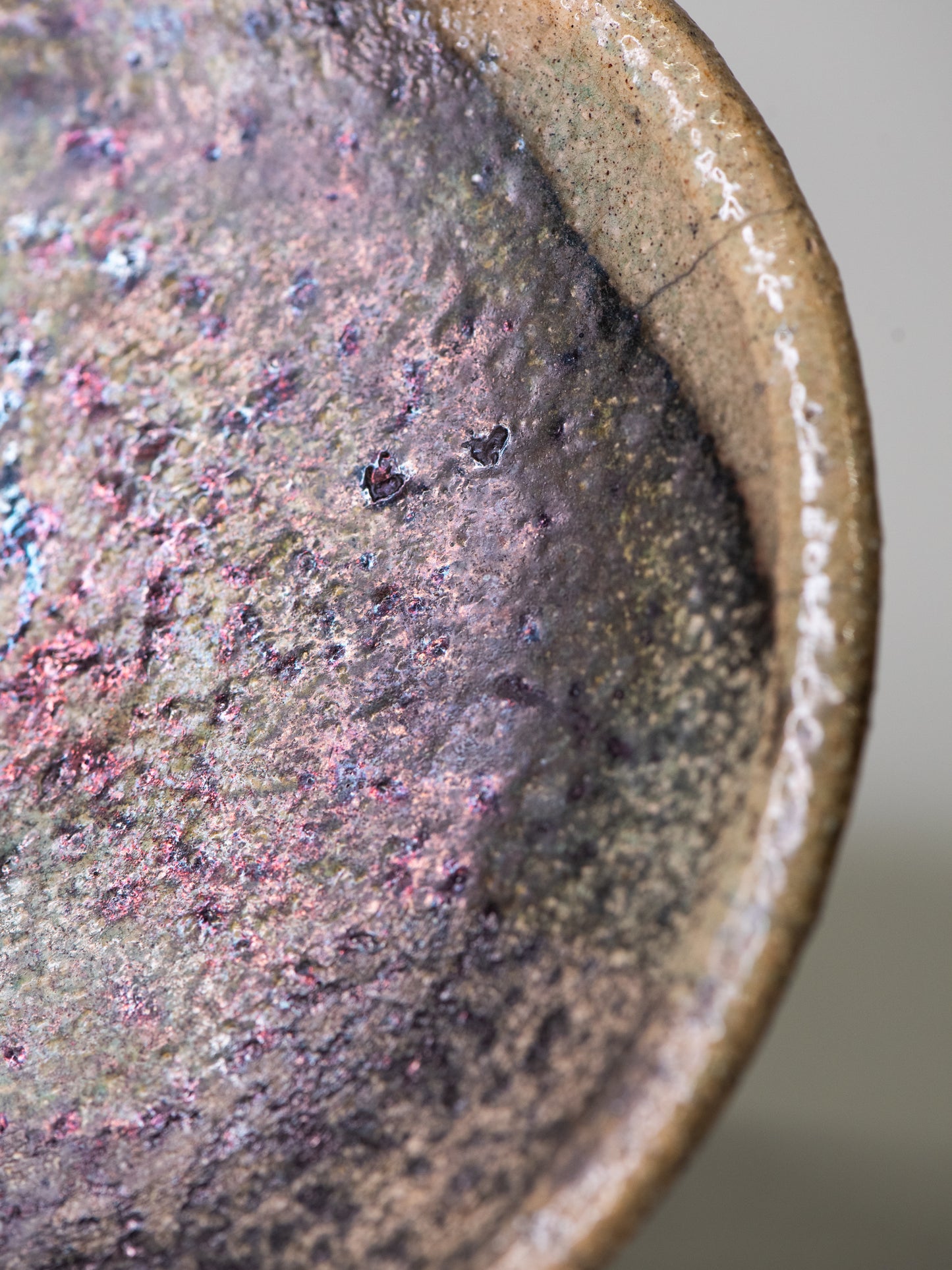 Unique Hand-Signed Studio Ceramic Dish by Paul Envalds - Finland, 1970s