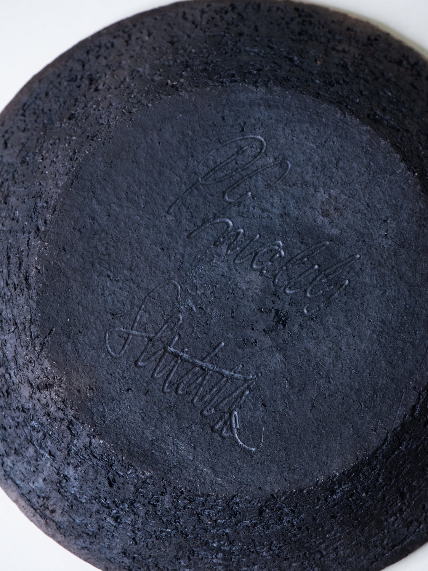 Unique Hand-Signed Studio Ceramic Dish by Paul Envalds - Finland, 1970s