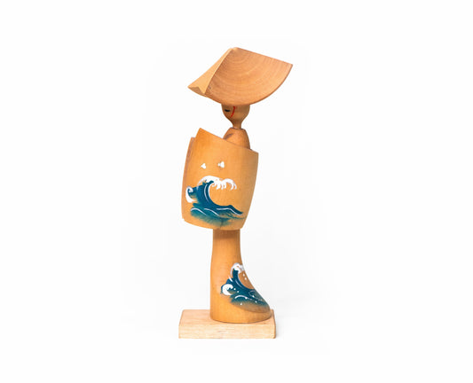 Vintage Creative “Sado Okesa Dancer” Kokeshi - Japan, 1970s