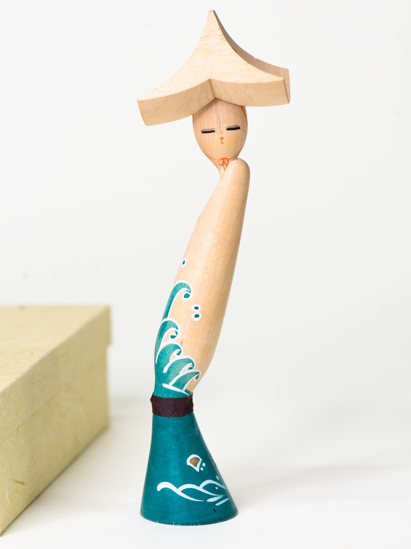 Vintage Creative “Sado Okesa Dancer” Kokeshi - Atami, Japan, 1970s