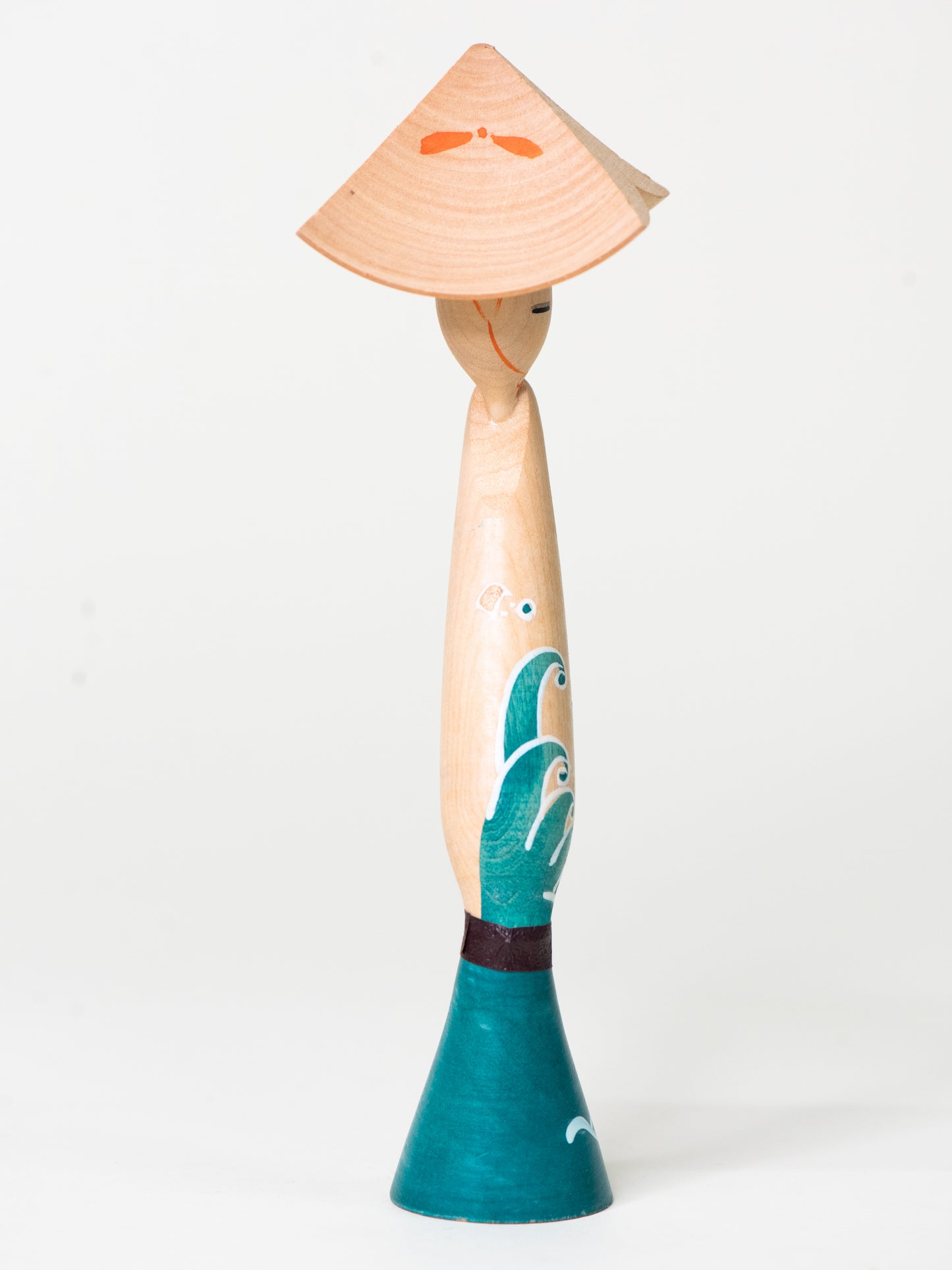 Vintage Creative “Sado Okesa Dancer” Kokeshi - Atami, Japan, 1970s