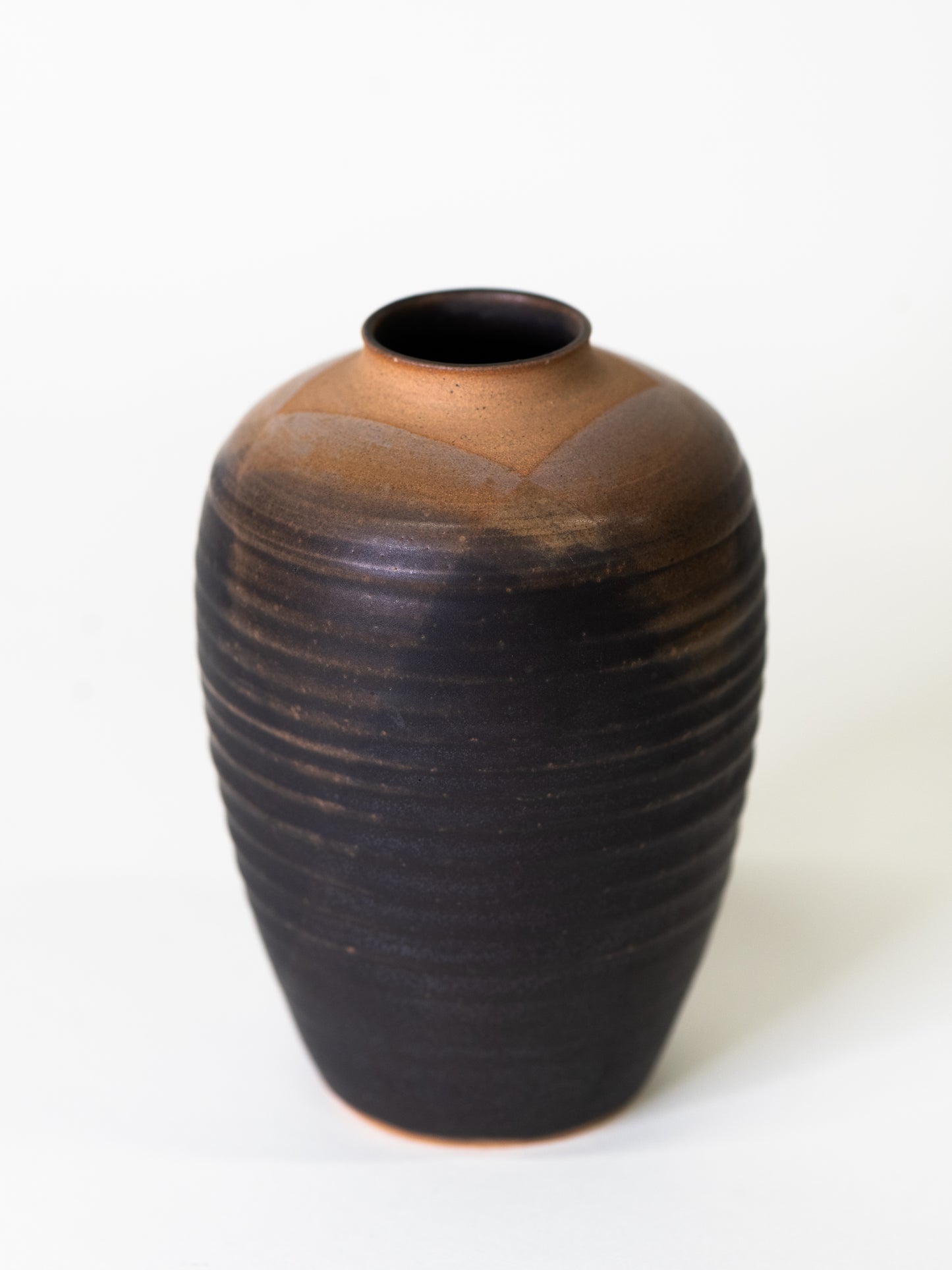 Signed Studio Pottery Vase - Finland, Mid-Century
