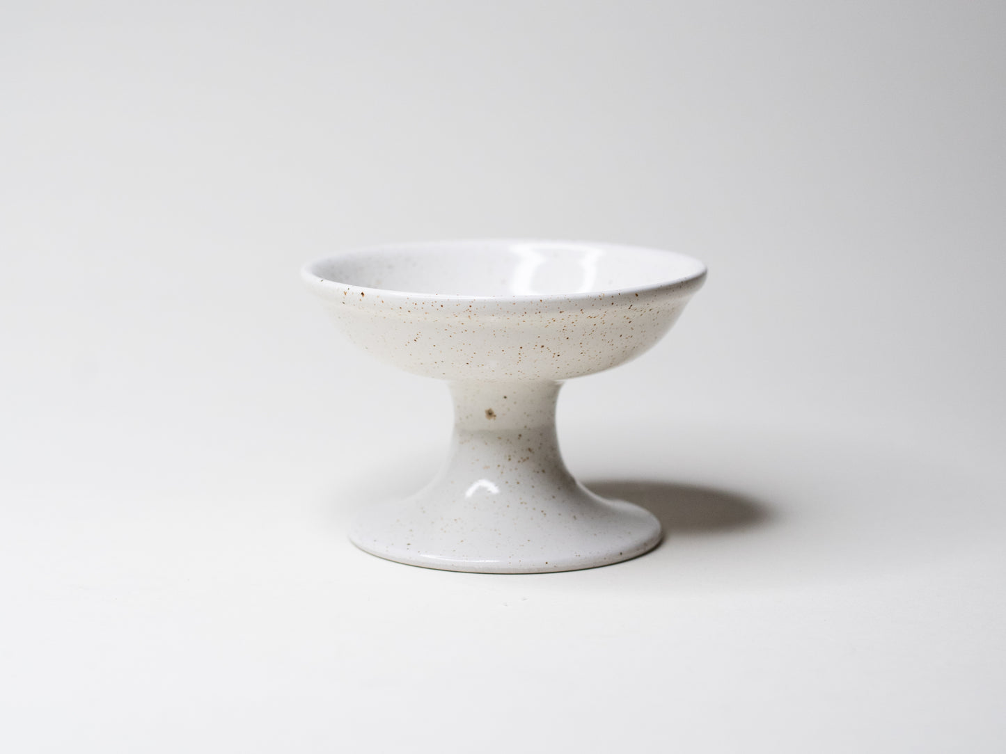 Vintage Ceramic Candle Holder with White Glaze - Pentik, Finland 1970s