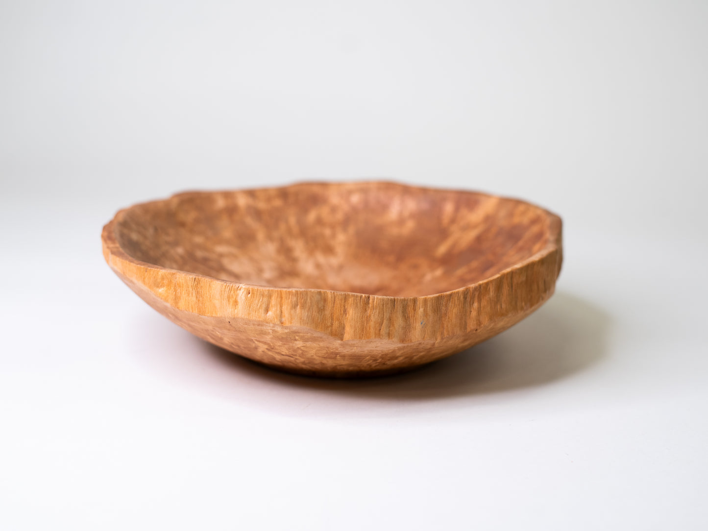 Handmade Finnish Curly Birch Bowl