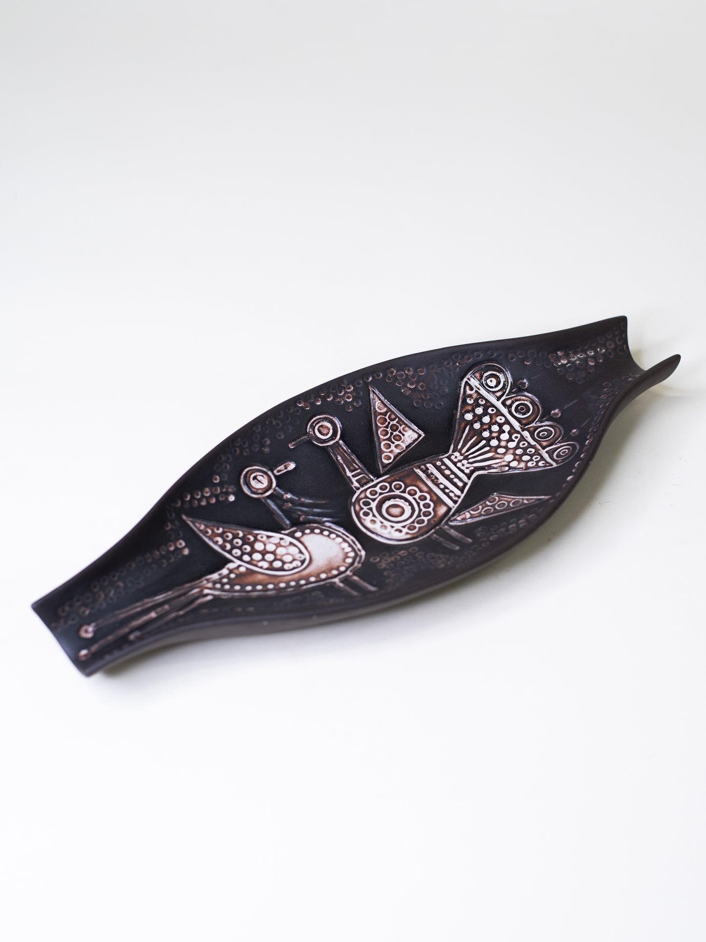 Mid-Century Ceramic Bird Bowl by Lisbeth Bartosova - Europe, 1970s