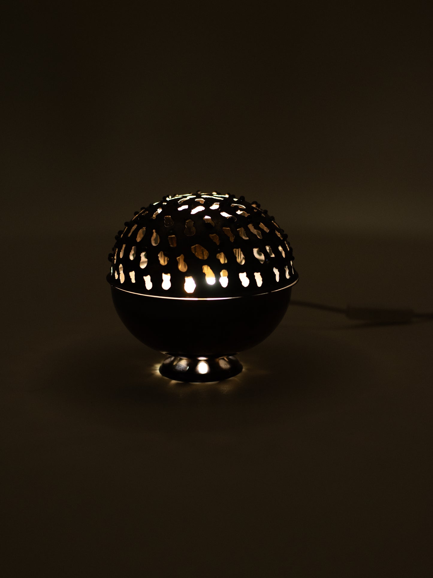 Unique Brutalist Copper Lamp by Aimo Tukiainen - Finland, 1960s