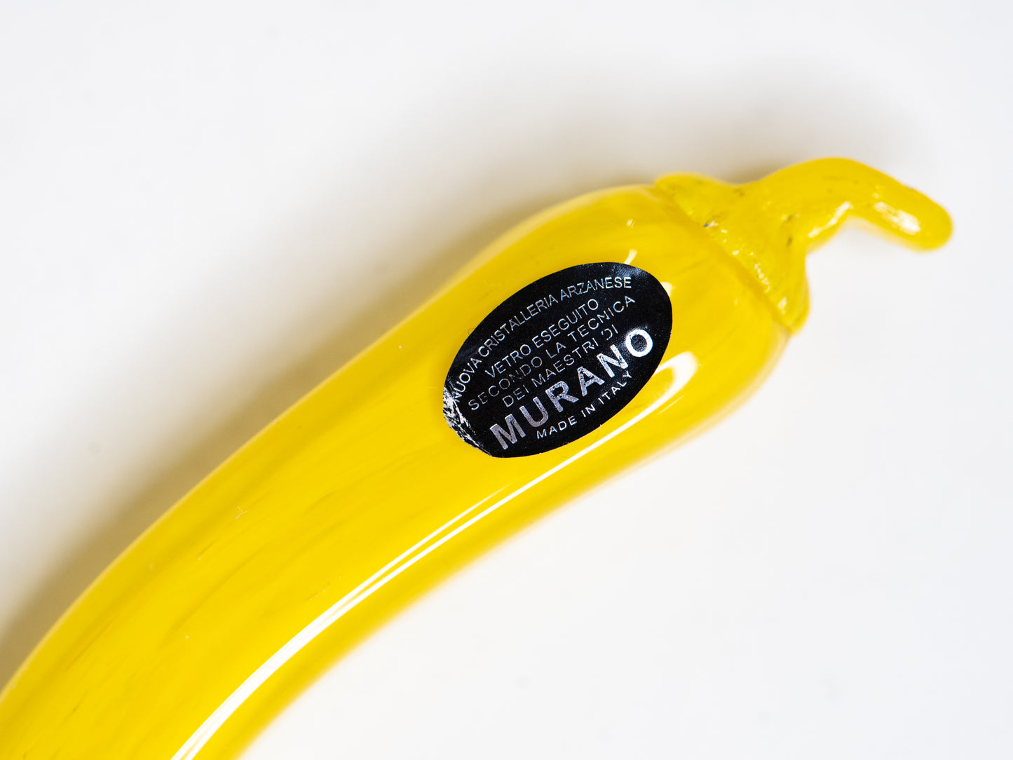 Murano Art Glass Banana - Italy, 1970s
