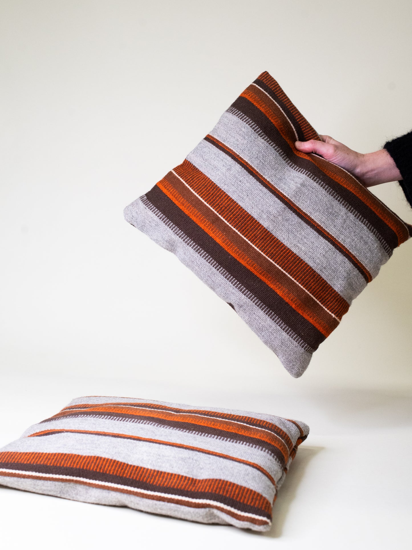 Pair of Vintage Wool Pillows - Finland, 1970s