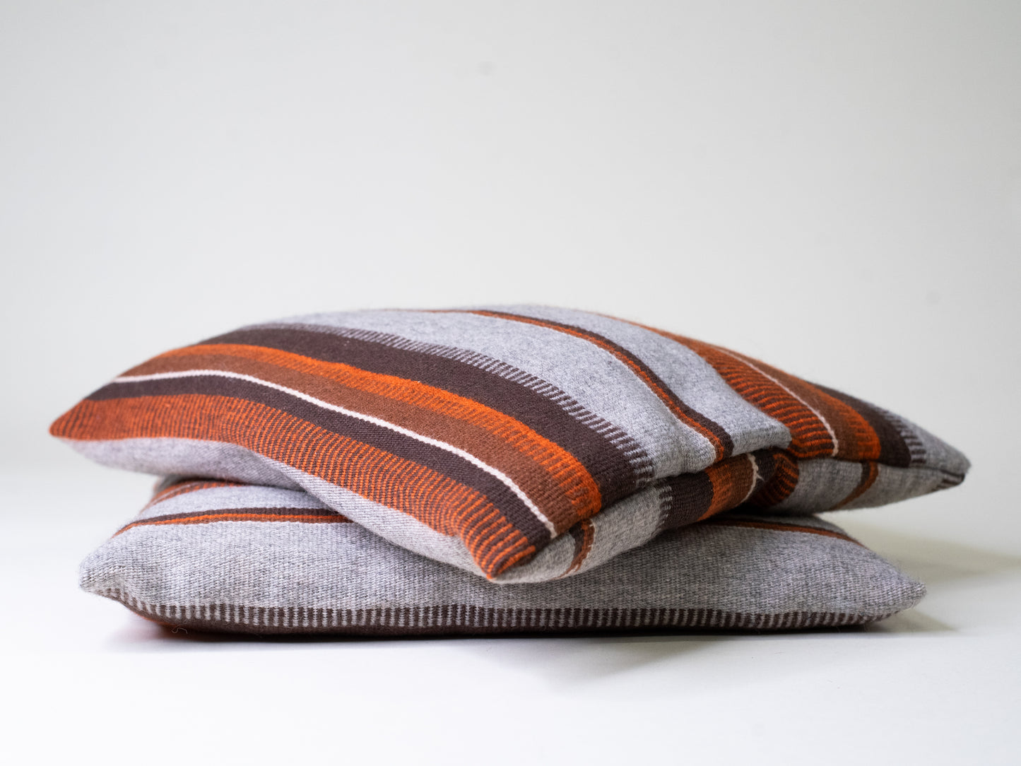 Pair of Vintage Wool Pillows - Finland, 1970s