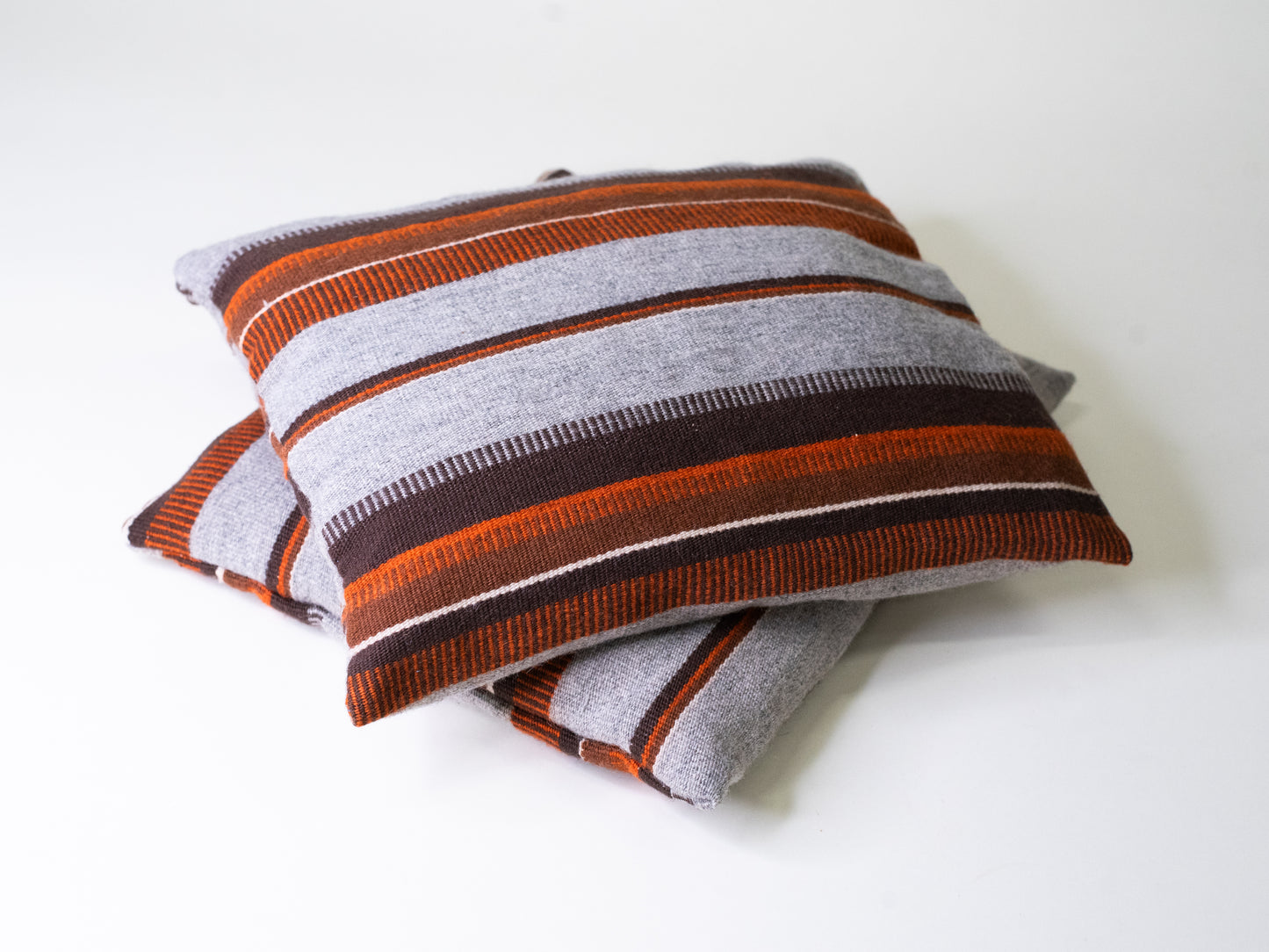 Pair of Vintage Wool Pillows - Finland, 1970s