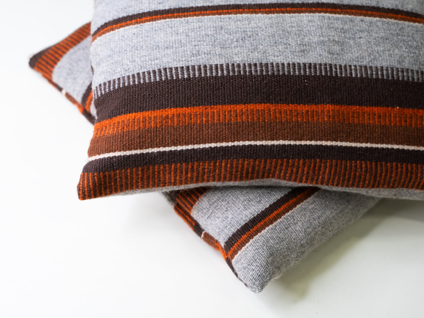 Pair of Vintage Wool Pillows - Finland, 1970s