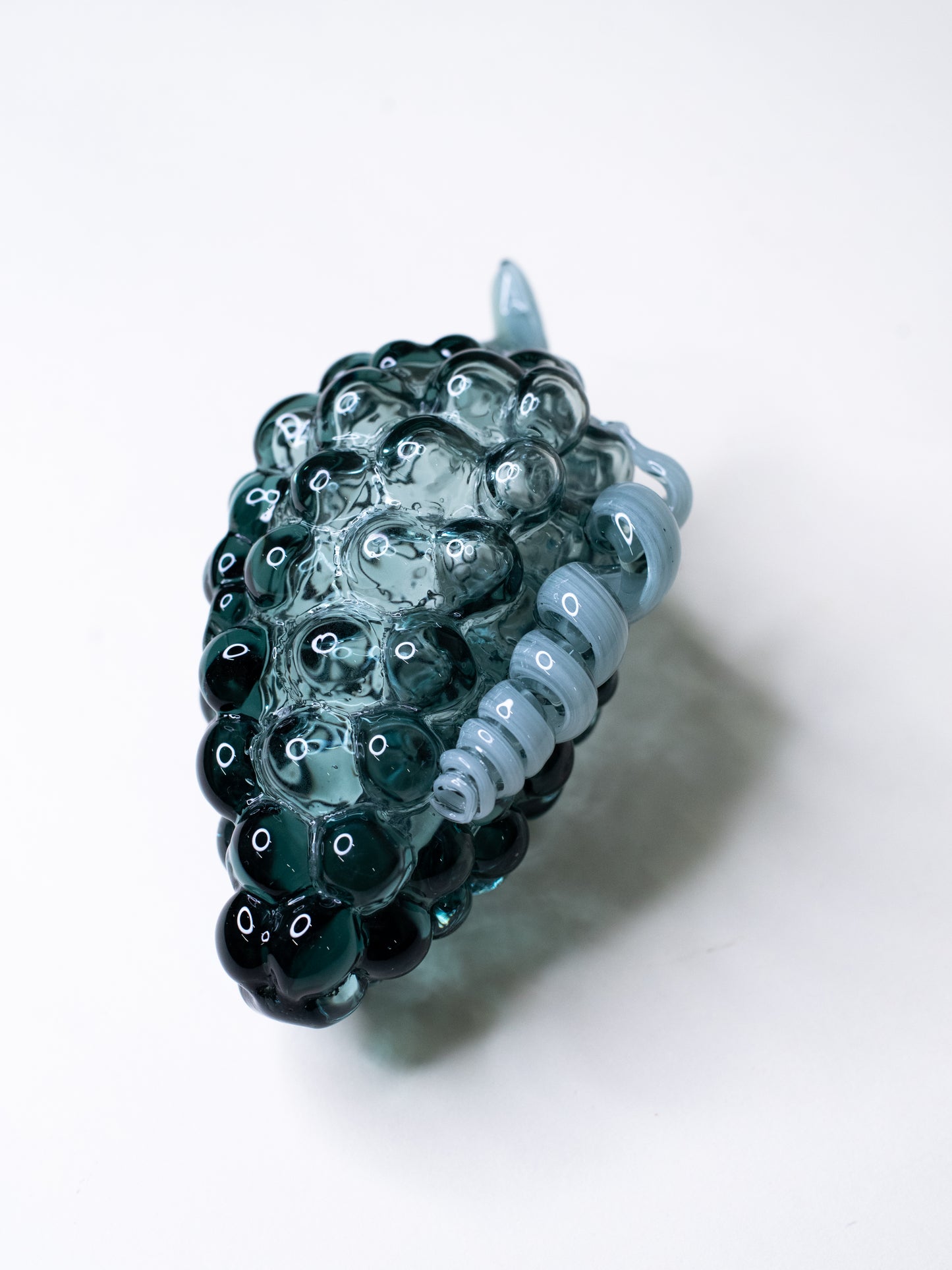 Art Glass Grape Cluster - Likely Swedish Studio Glass, 1980s