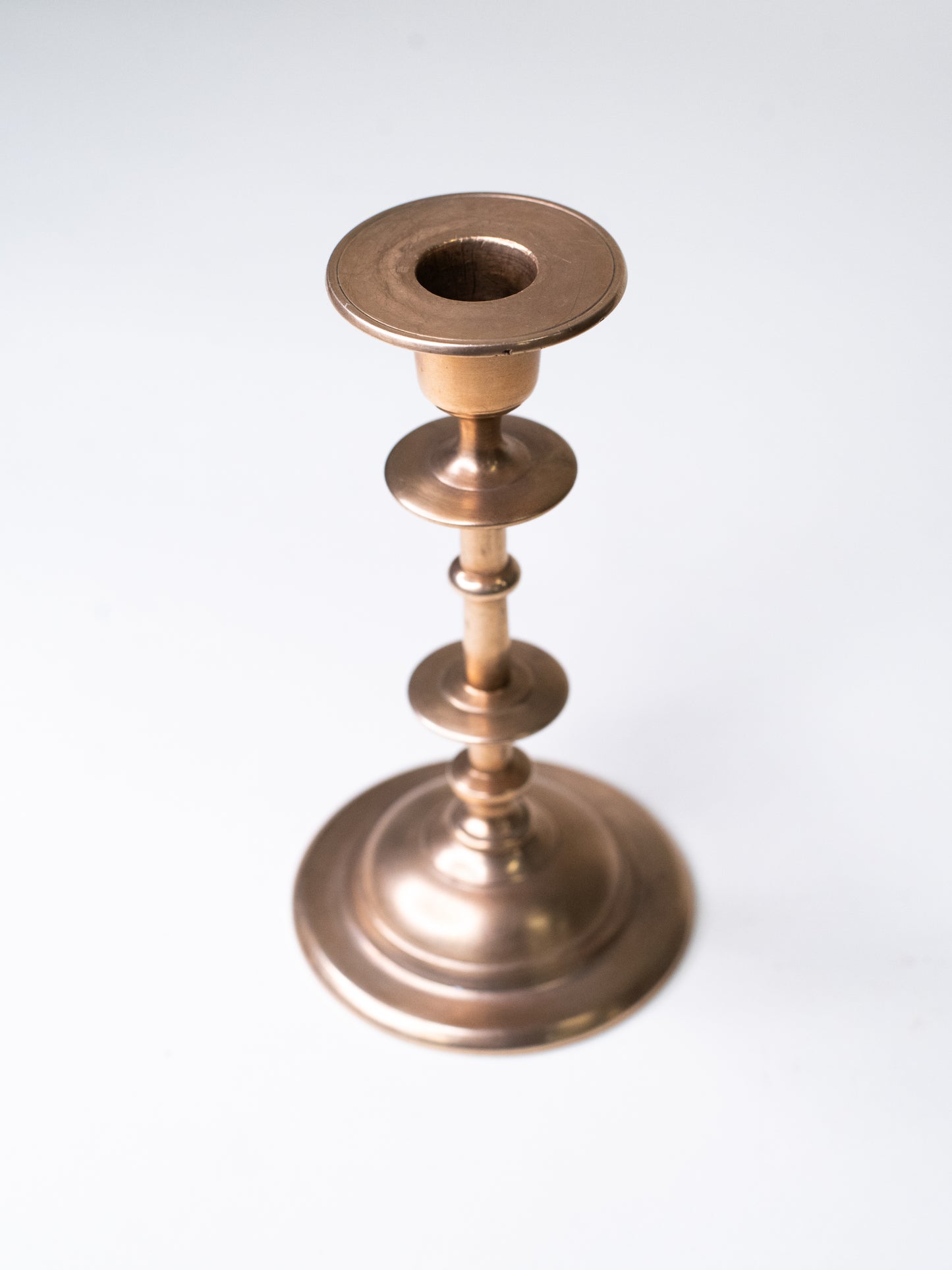 Vintage Brass Candle Holder