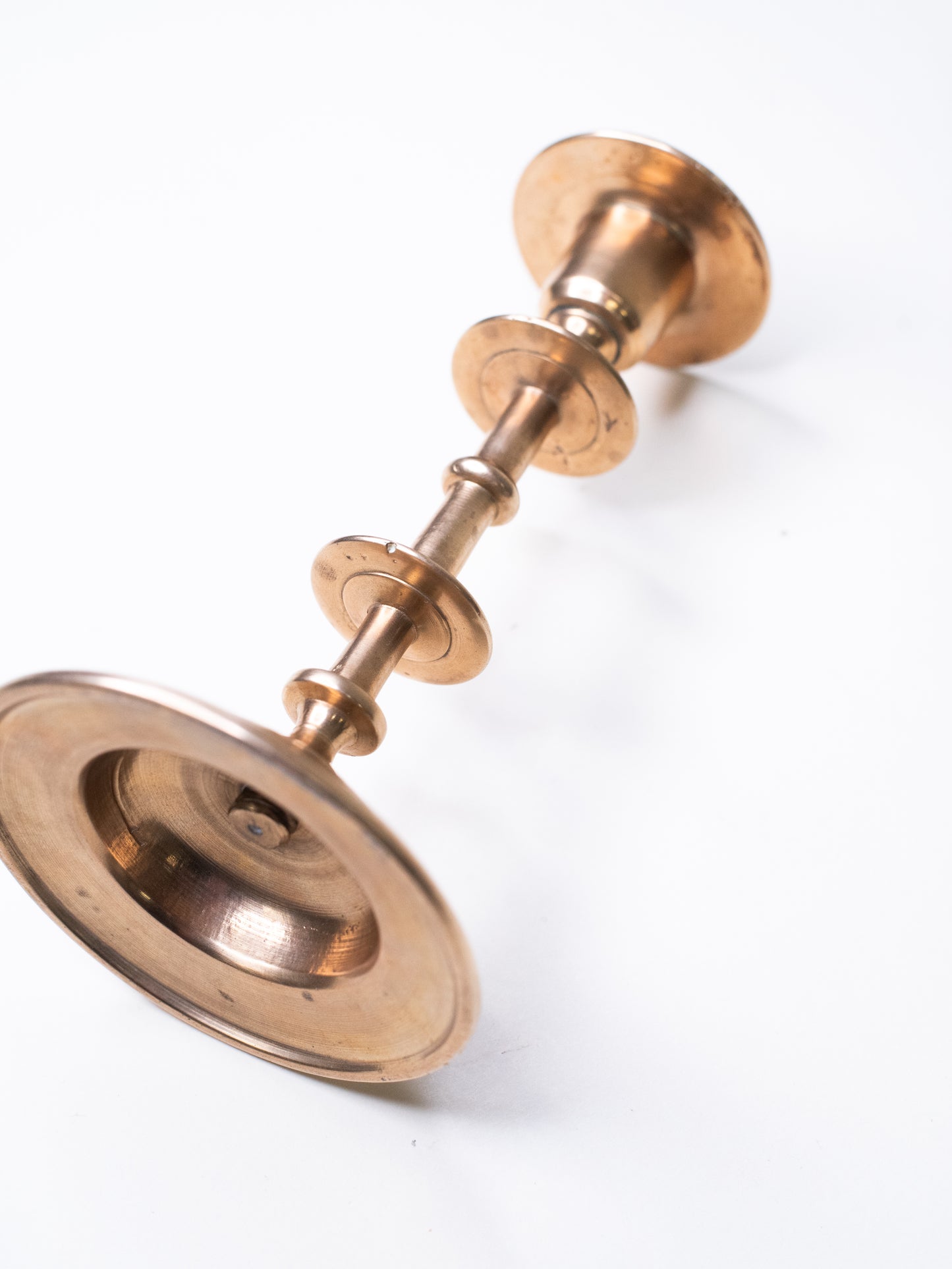 Vintage Brass Candle Holder