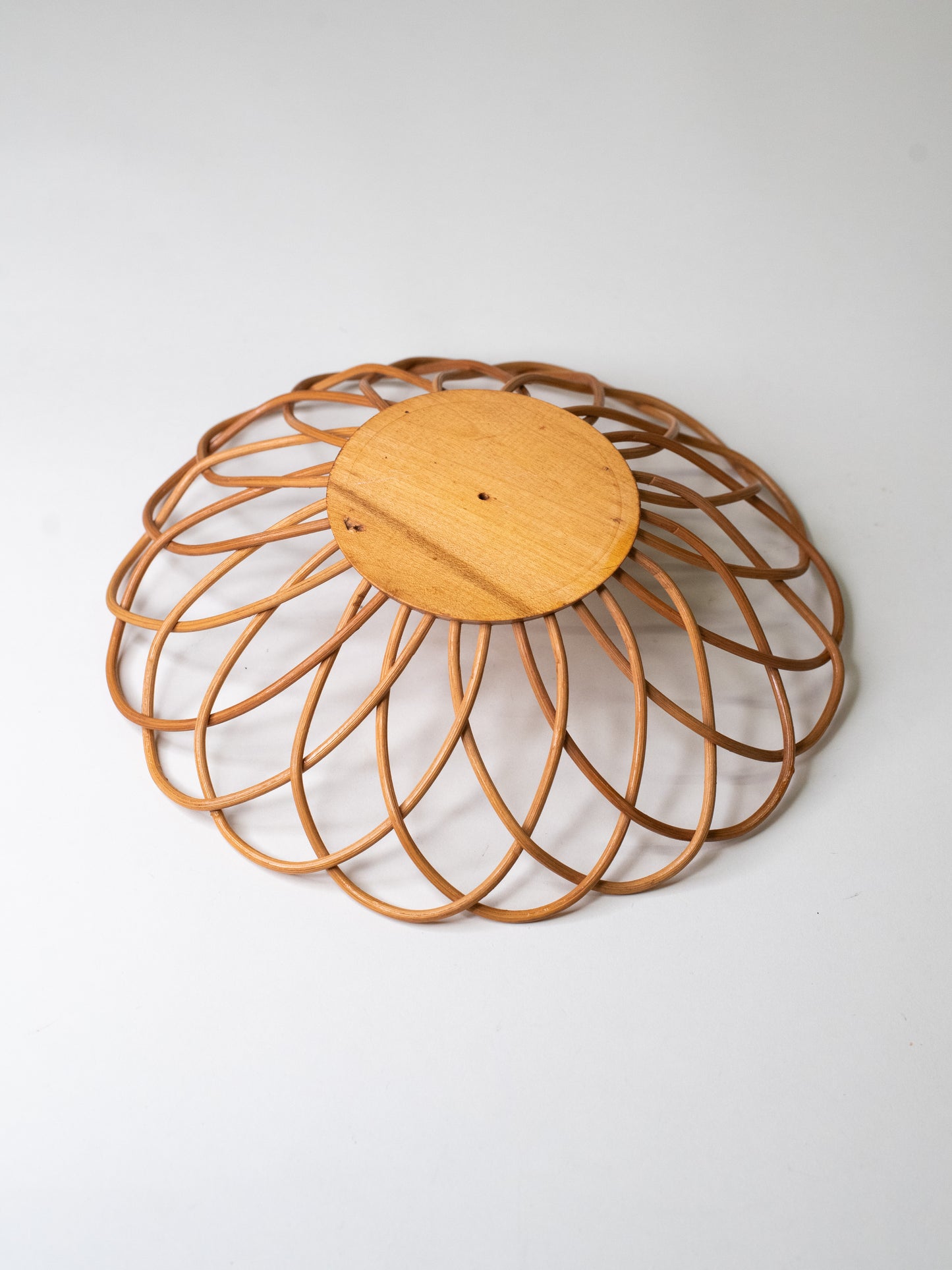 Vintage Bentwood Basket - Scandinavia, 1970s