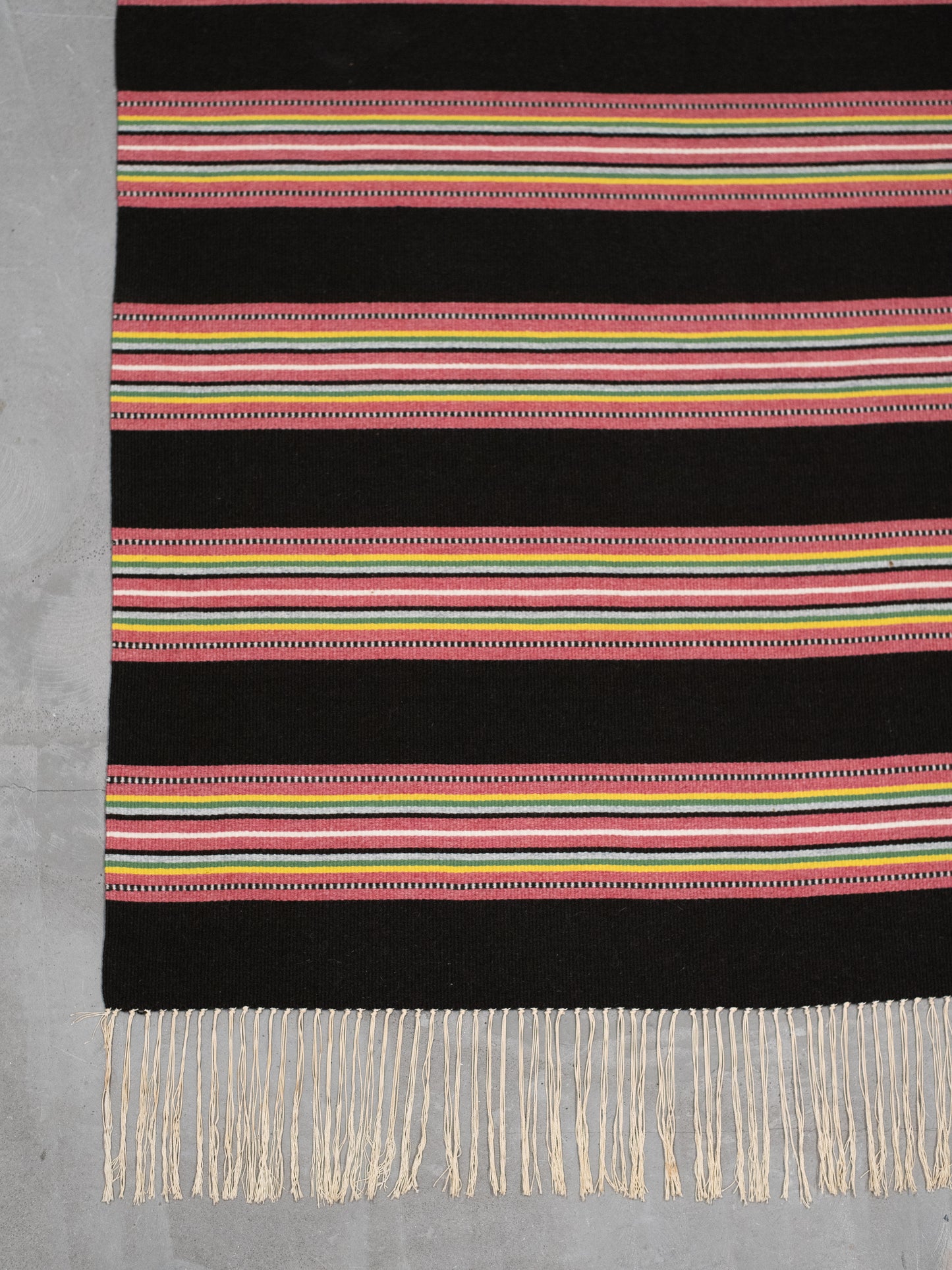 Large Vintage Wall Textile, Handwoven Wool - Finland, 1970s