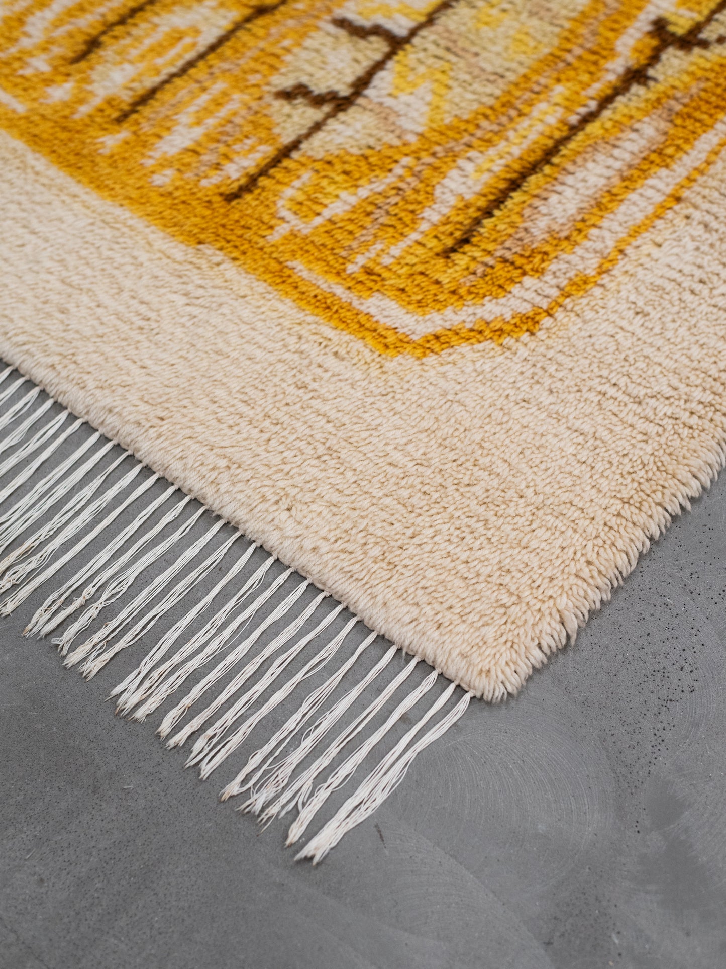 Vintage Rya Wall Rug - 'Satumetsä' by Aappo Härkönen - Finland, 1960s