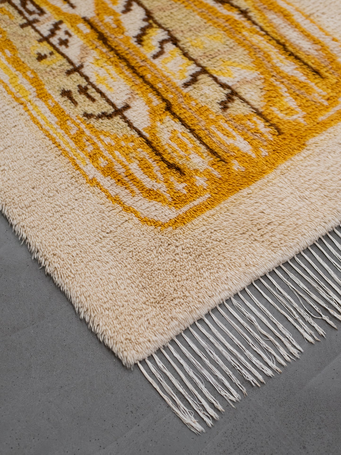 Vintage Rya Wall Rug - 'Satumetsä' by Aappo Härkönen - Finland, 1960s