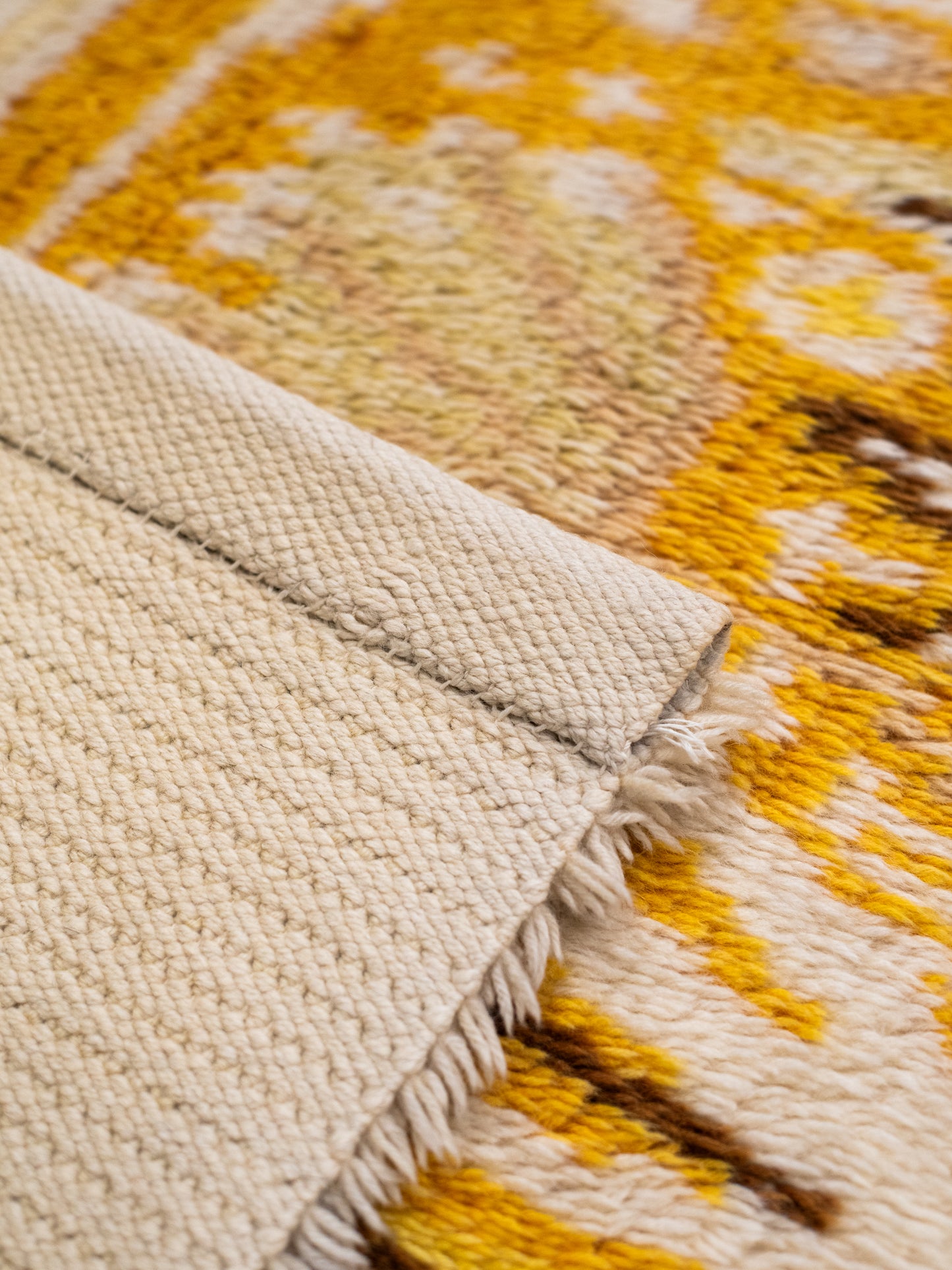 Vintage Rya Wall Rug - 'Satumetsä' by Aappo Härkönen - Finland, 1960s