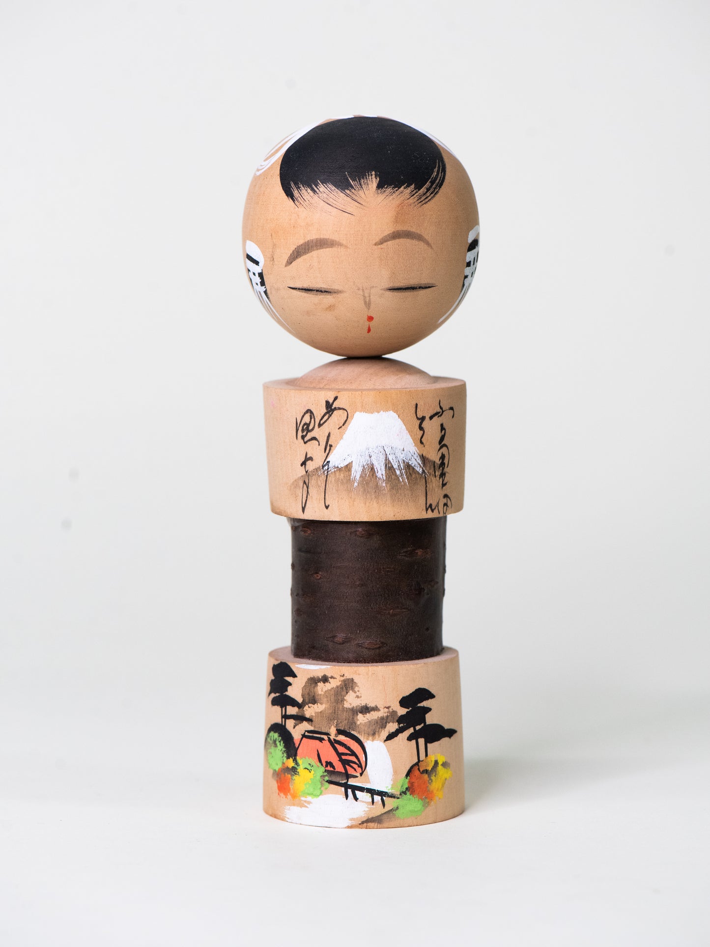 Vintage Japanese Creative Kokeshi Doll - Japan, 1970s