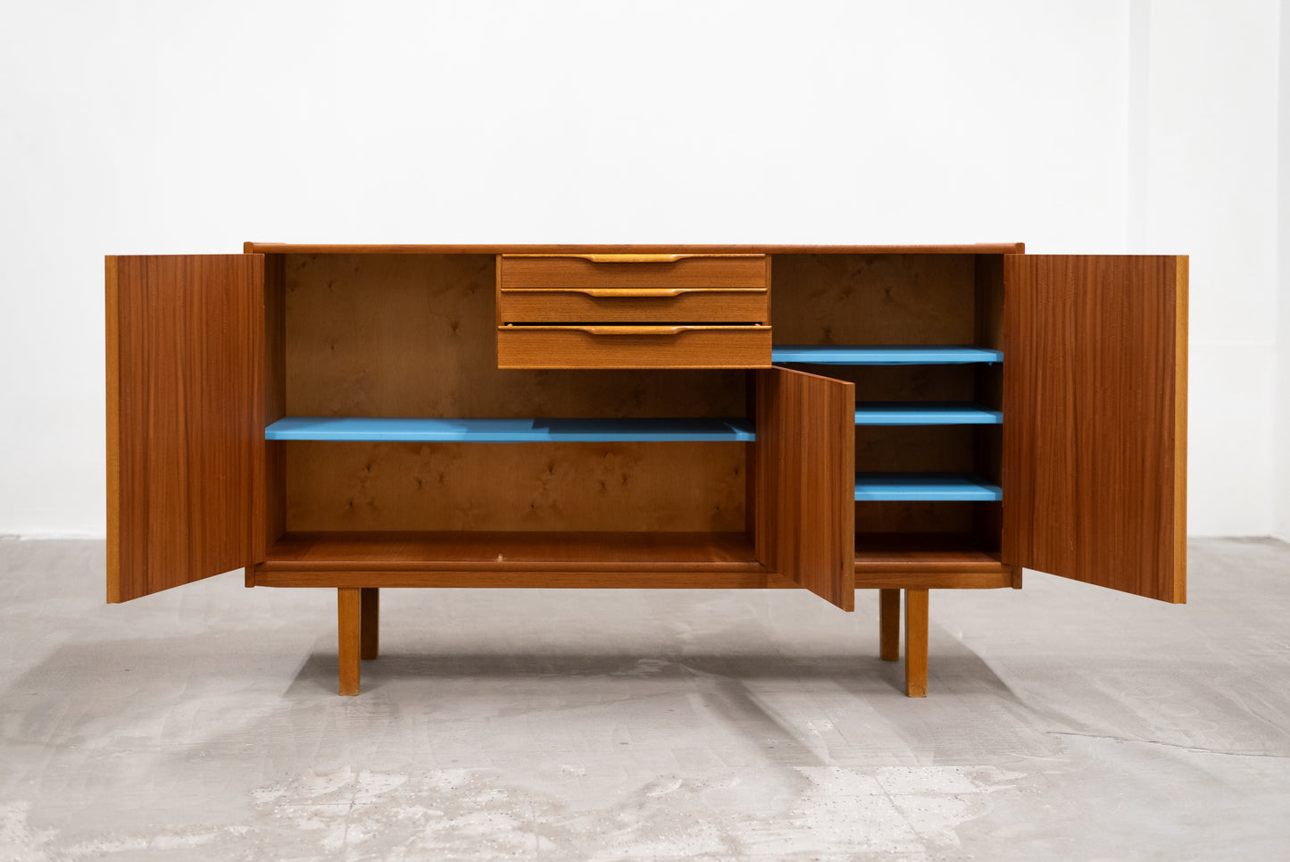 Vintage Mid-Century Teak Cabinet - Sweden, 1960s