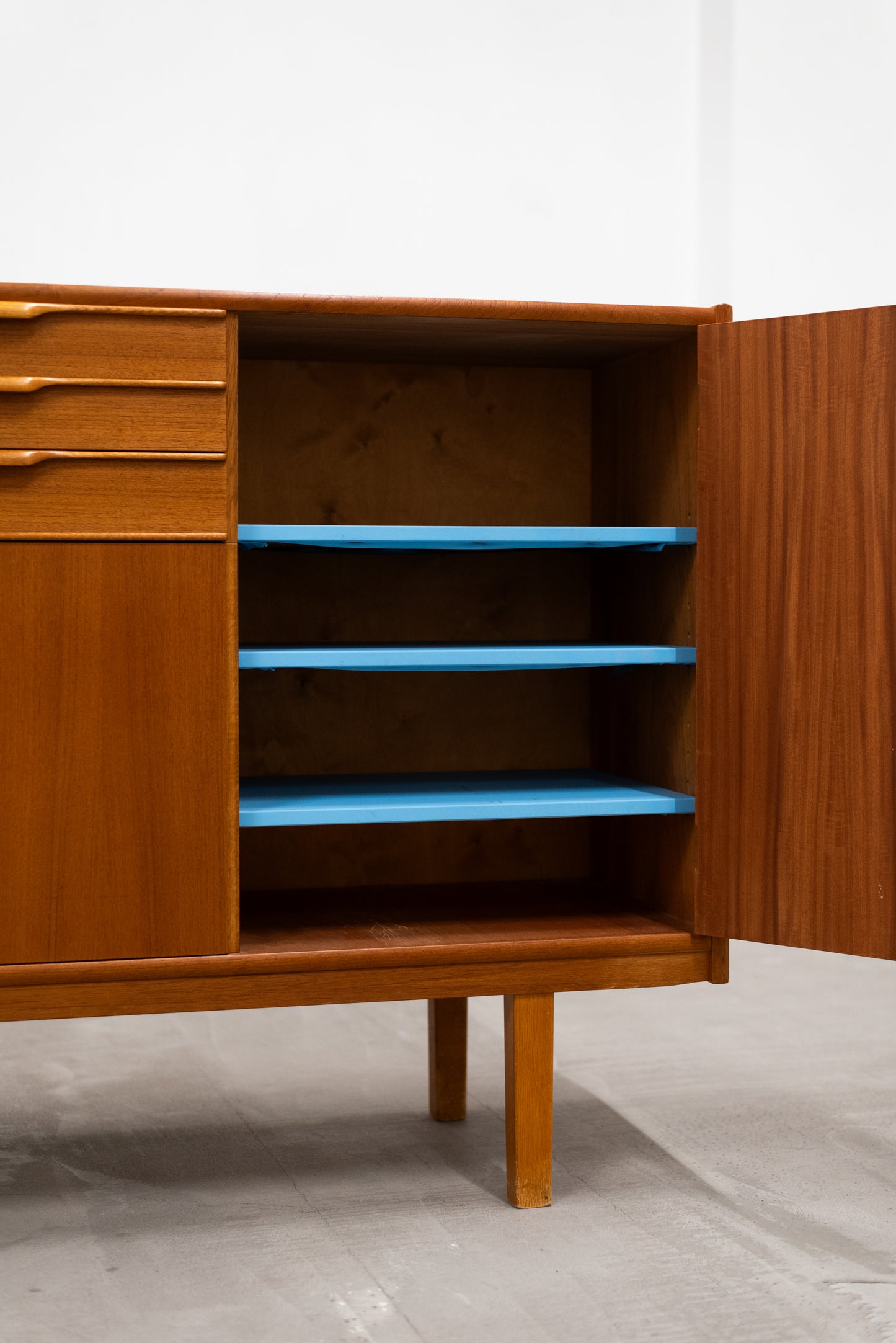 Vintage Mid-Century Teak Cabinet - Sweden, 1960s