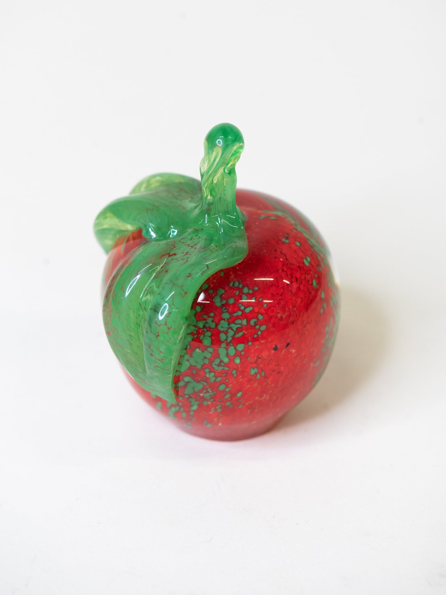 Vintage Studio Art Glass Apple