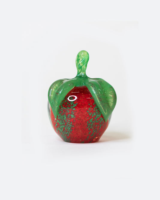 Vintage Studio Art Glass Apple