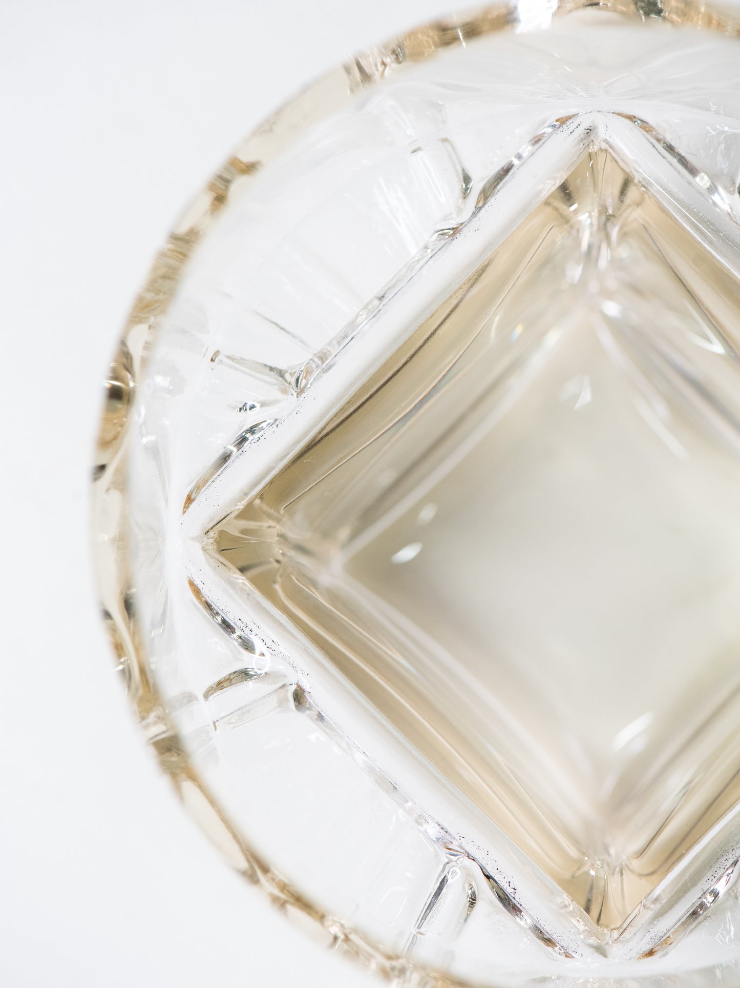 Vintage Nuutajärvi Glass Vase in Pale Yellow - Finland, 1960s