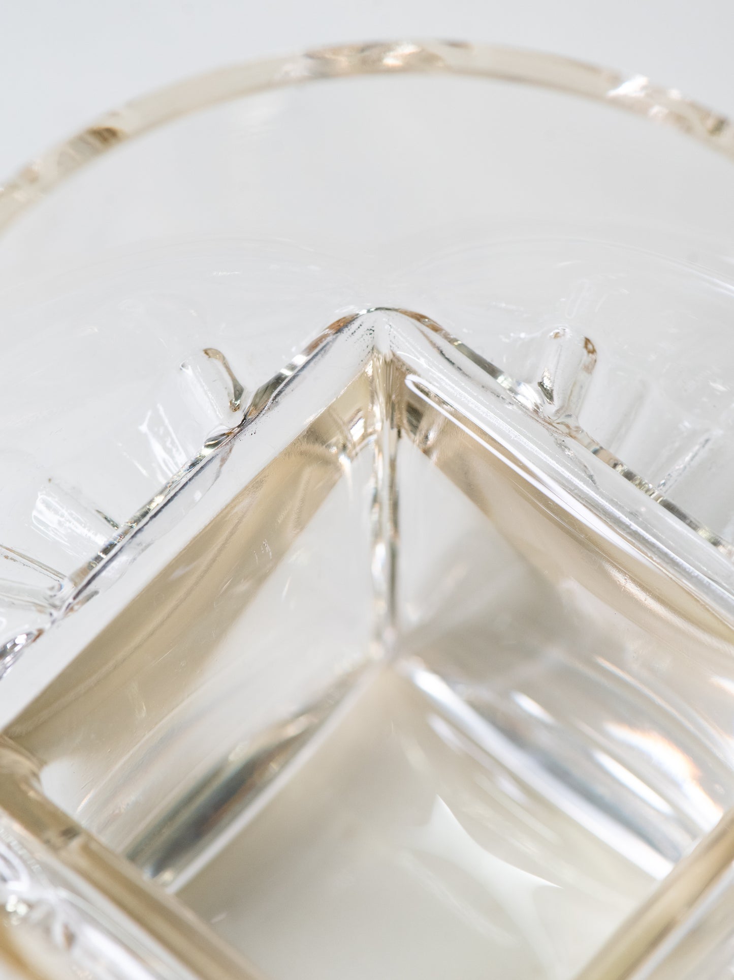 Vintage Nuutajärvi Glass Vase in Pale Yellow - Finland, 1960s