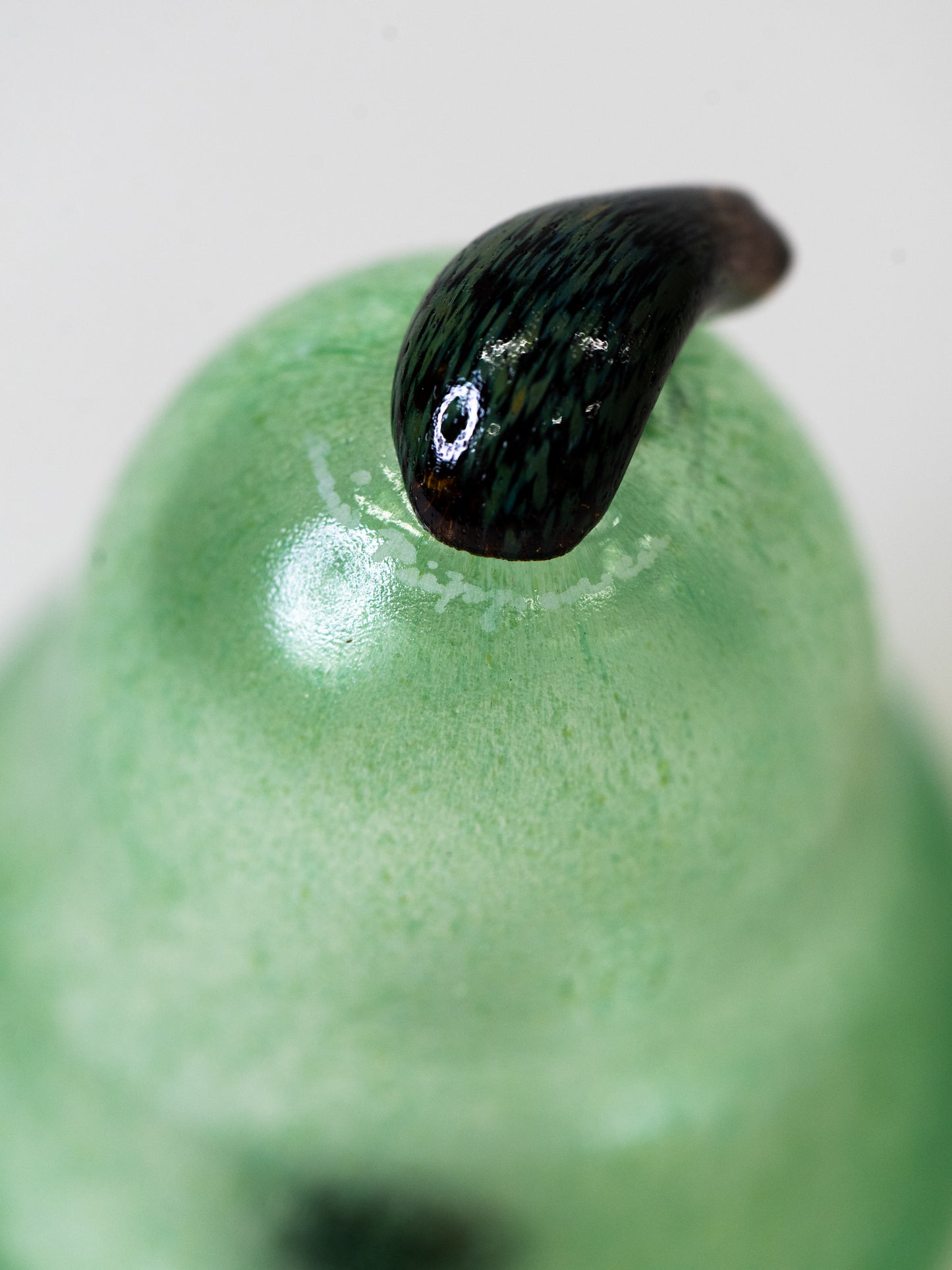 Handblown Glass Pear by Eino Piipponen