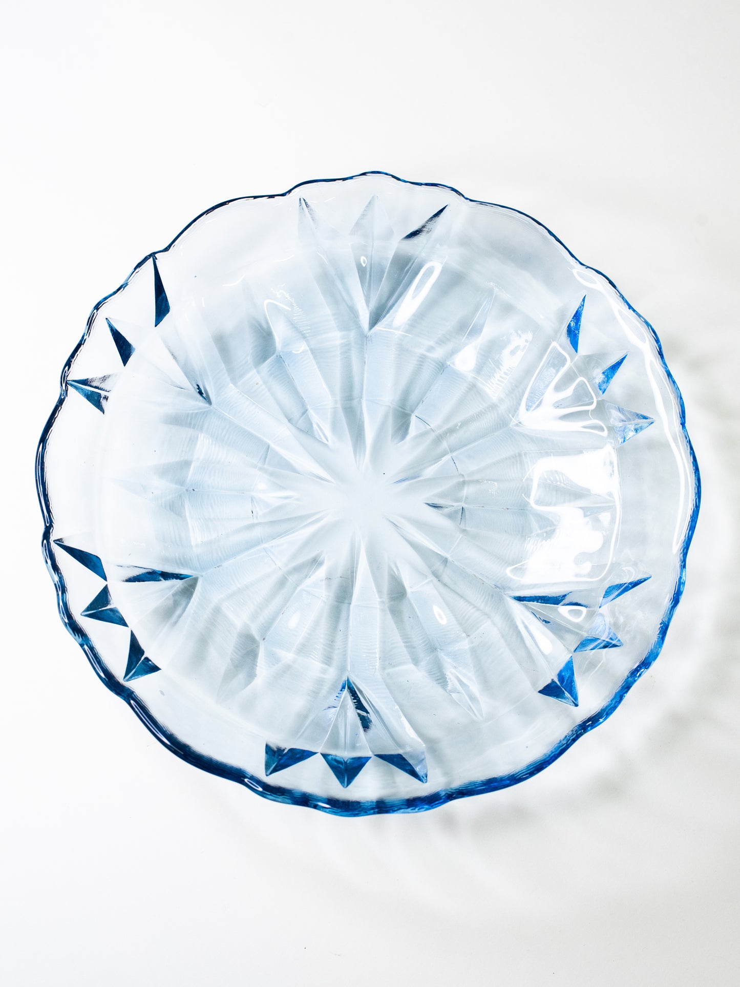 Riihimäen Lasi ‘Pohjantähti’ Serving Bowl by Helena Tynell – Finland, 1980s
