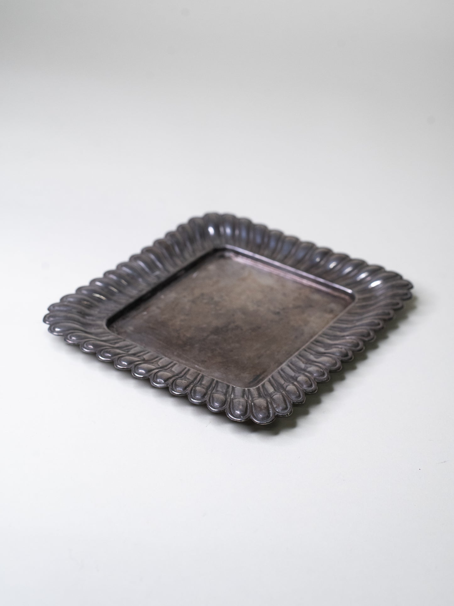 Vintage Silver-Plated Tray by William Briggs Sheffield - England, 1930s