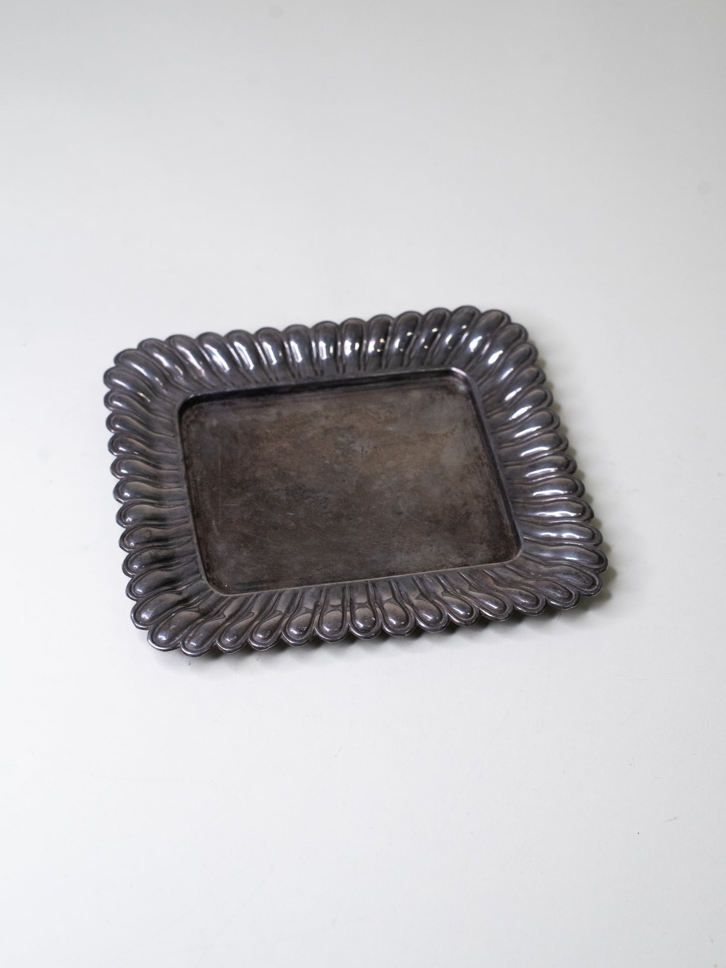Vintage Silver-Plated Tray by William Briggs Sheffield - England, 1930s