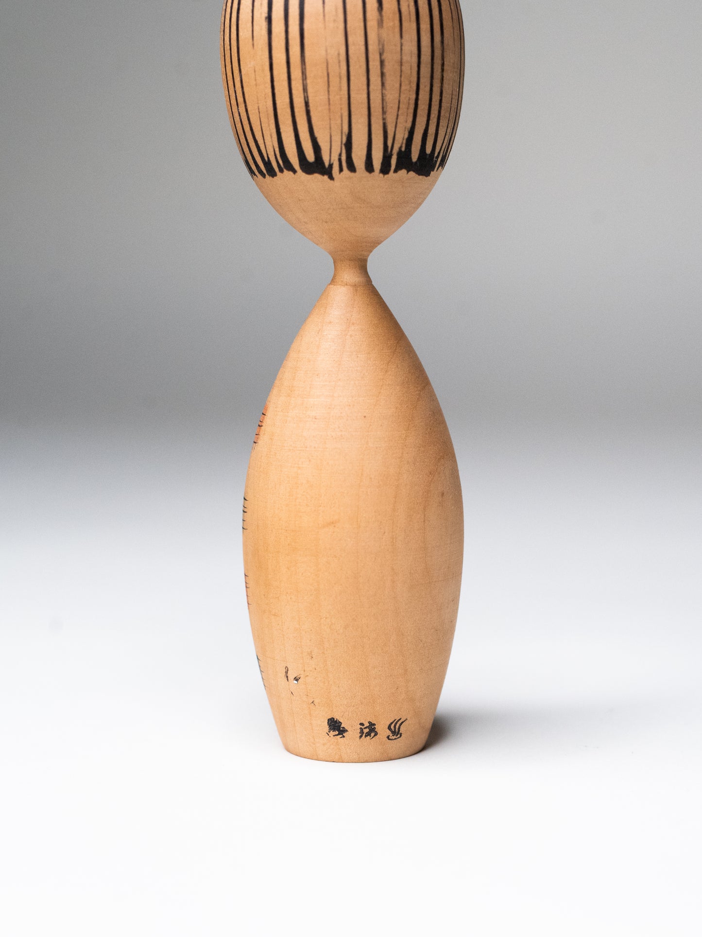 Signed Vintage Creative Kokeshi Doll - Japan, 1960s