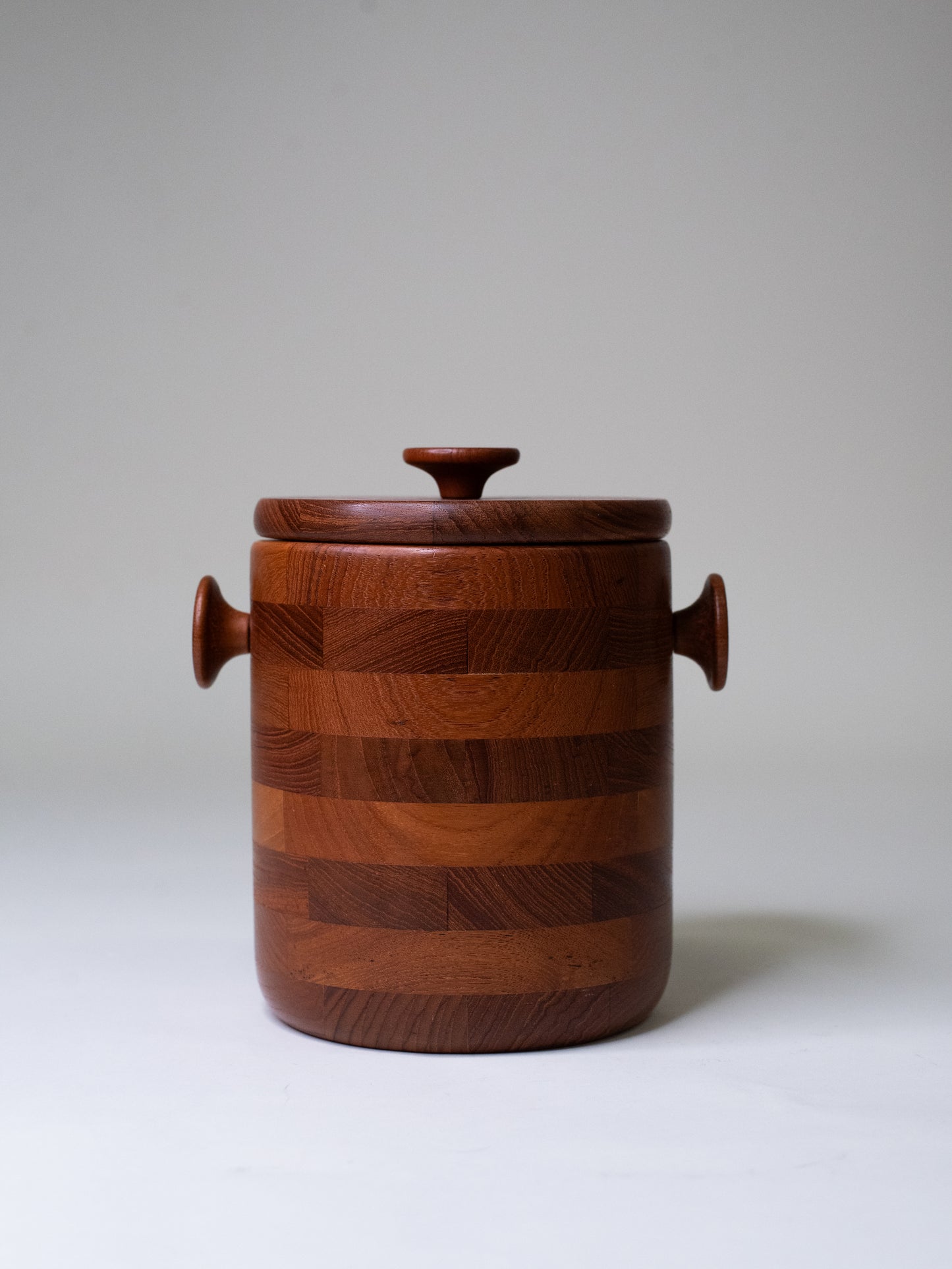 Mid-Century Teak Ice Bucket by Wiggers – Denmark, 1960s