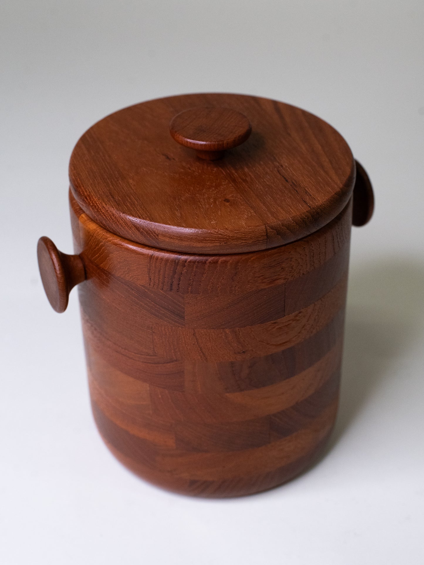 Mid-Century Teak Ice Bucket by Wiggers – Denmark, 1960s