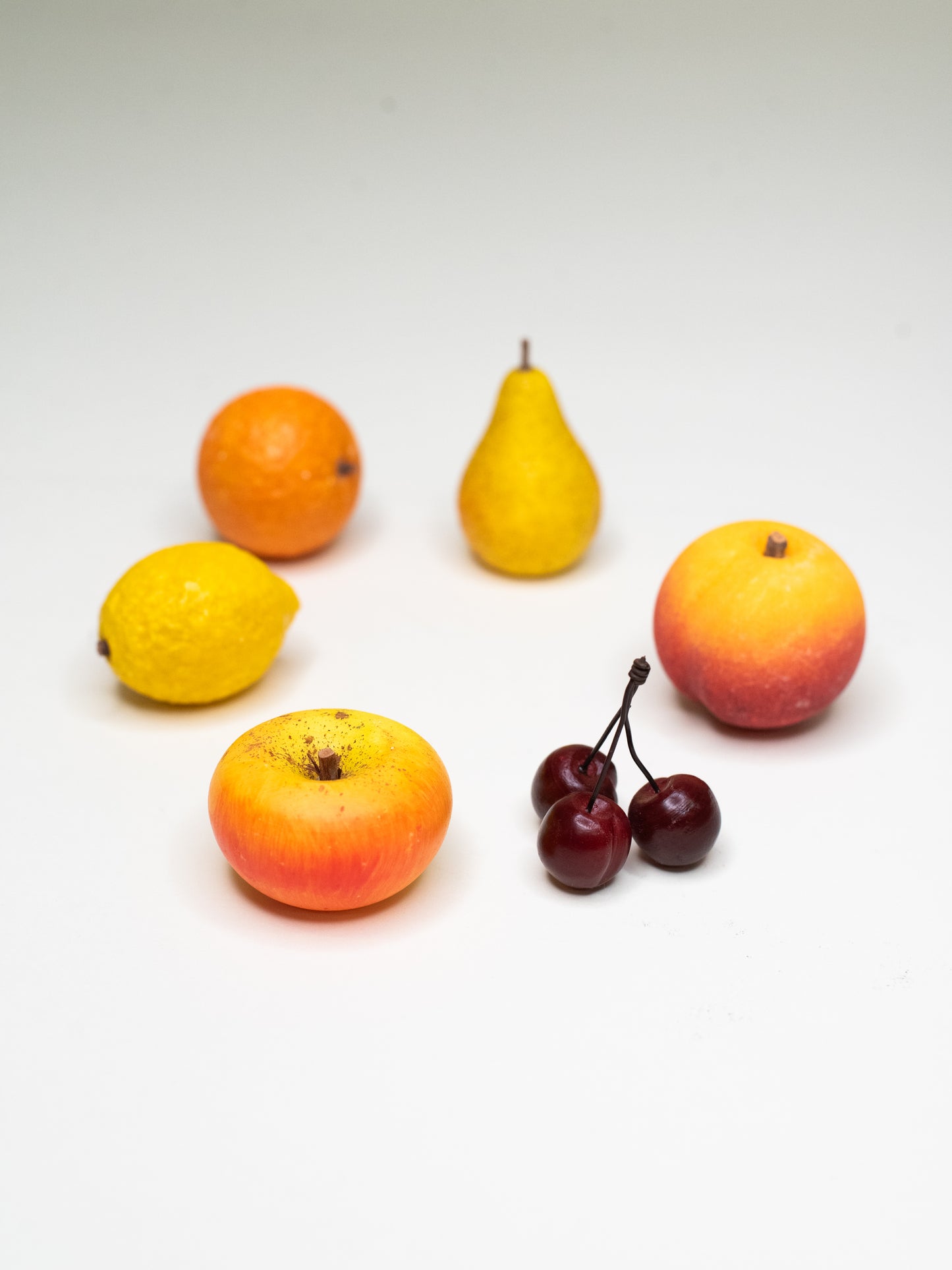 Mid-Century Italian Alabaster Fruit - Set of 6