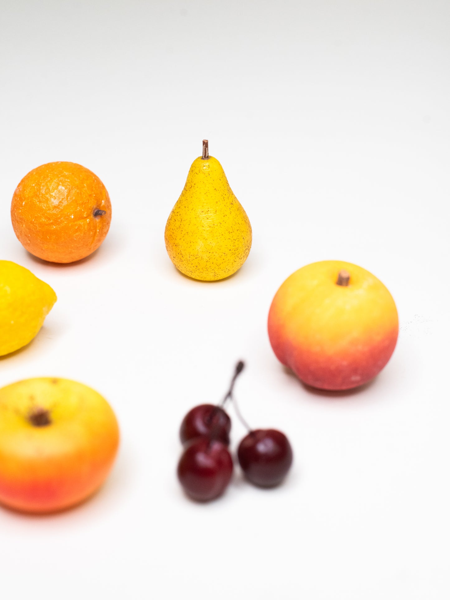 Mid-Century Italian Alabaster Fruit - Set of 6