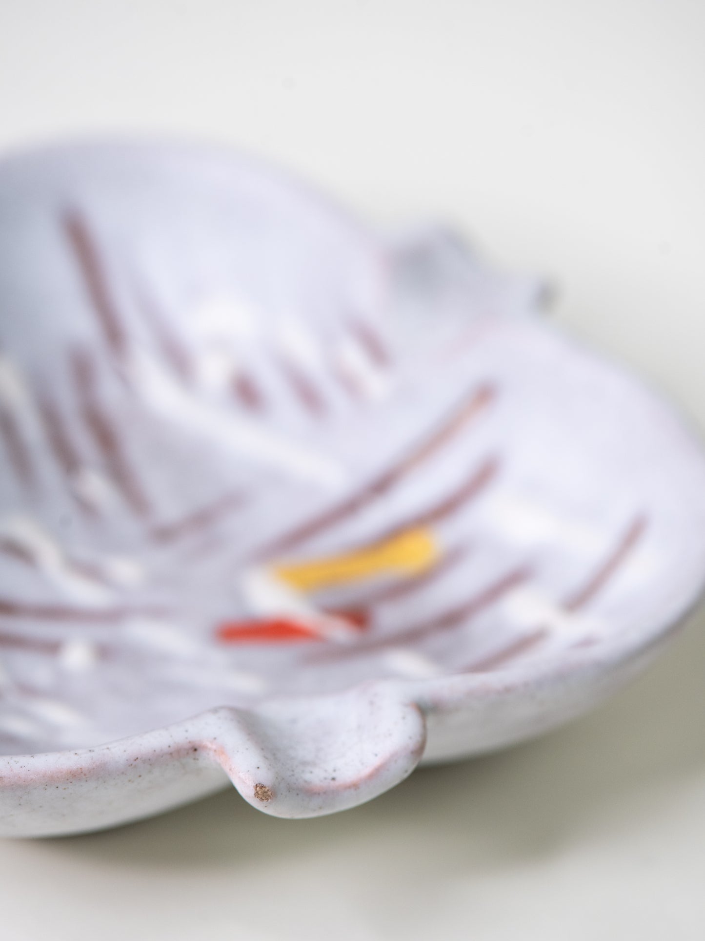 Hand-Painted Mid-Century Ceramic Ashtray - Germany, 1960s