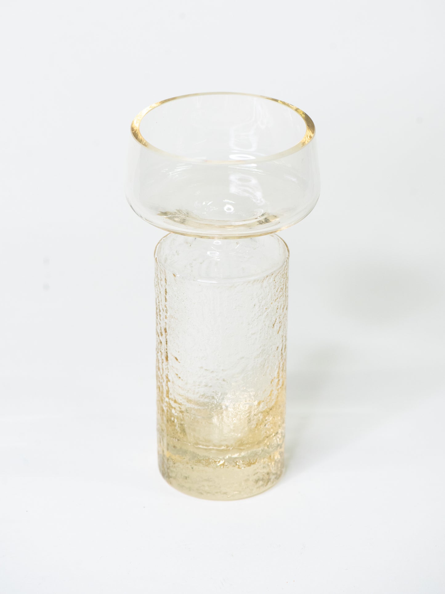 Pale Yellow 'Safari' Vase - Tamara Aladin for Riihimäen Lasi - Finland, 1960s